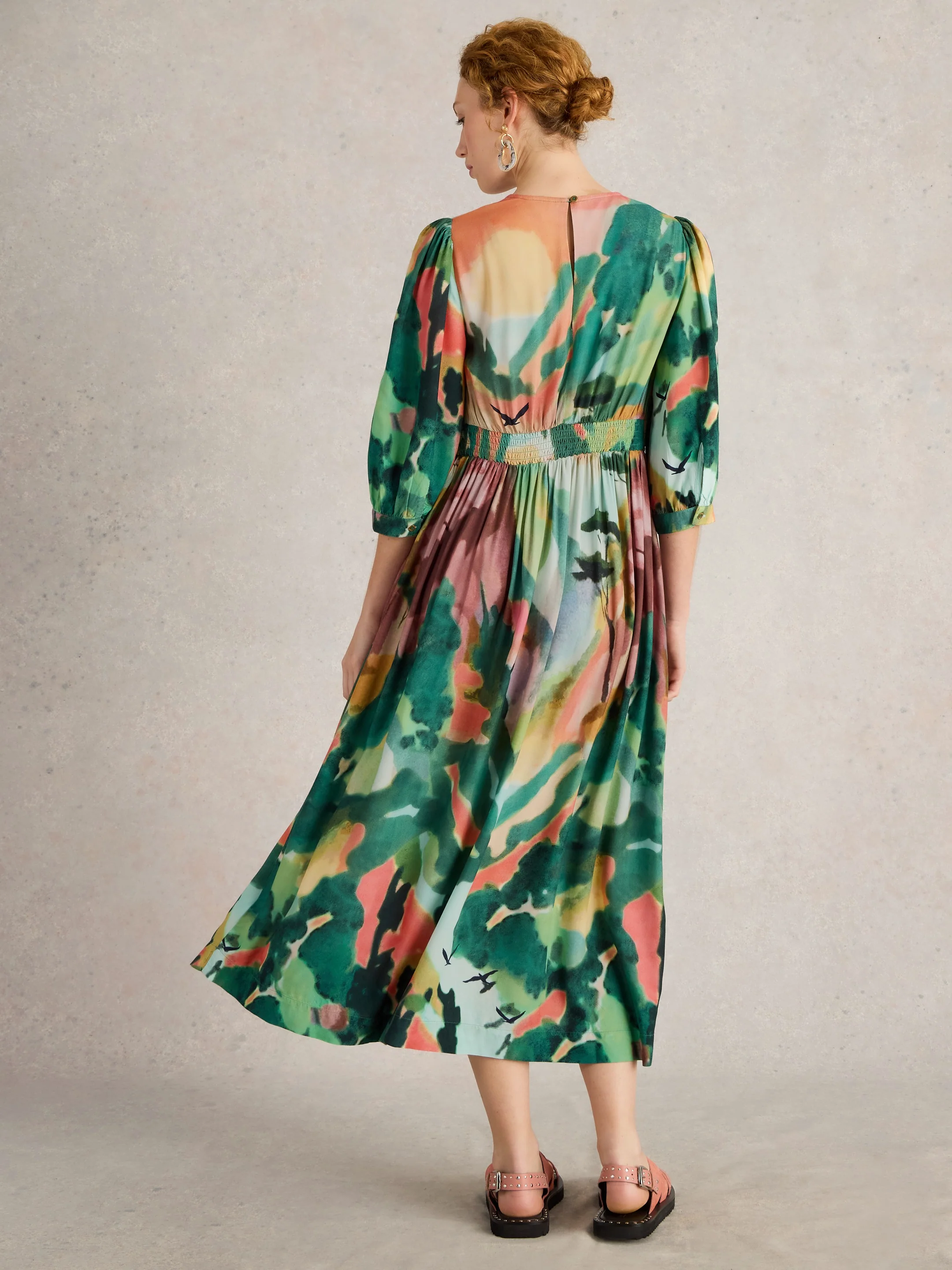 Lucy Midi Dress - Image 3