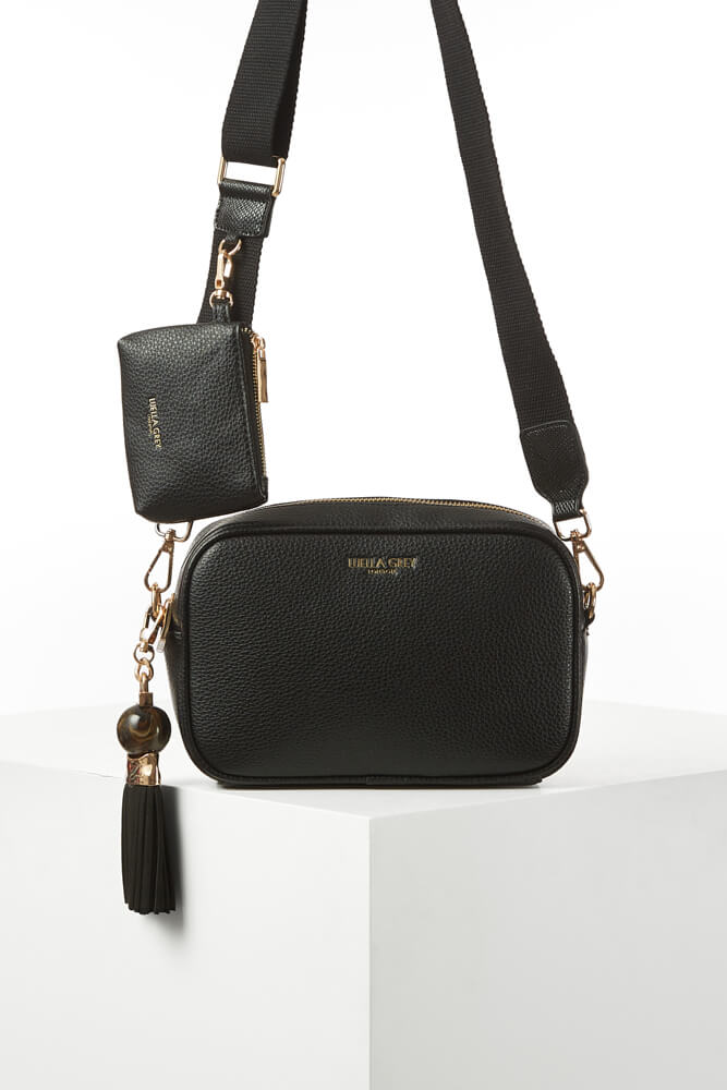 Betty Black Camera Crossbody - Image 2