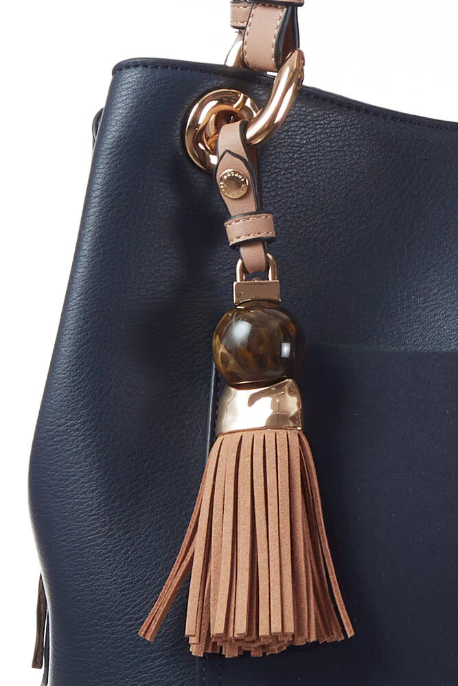 Sienna Navy Hobo Tote - Image 4