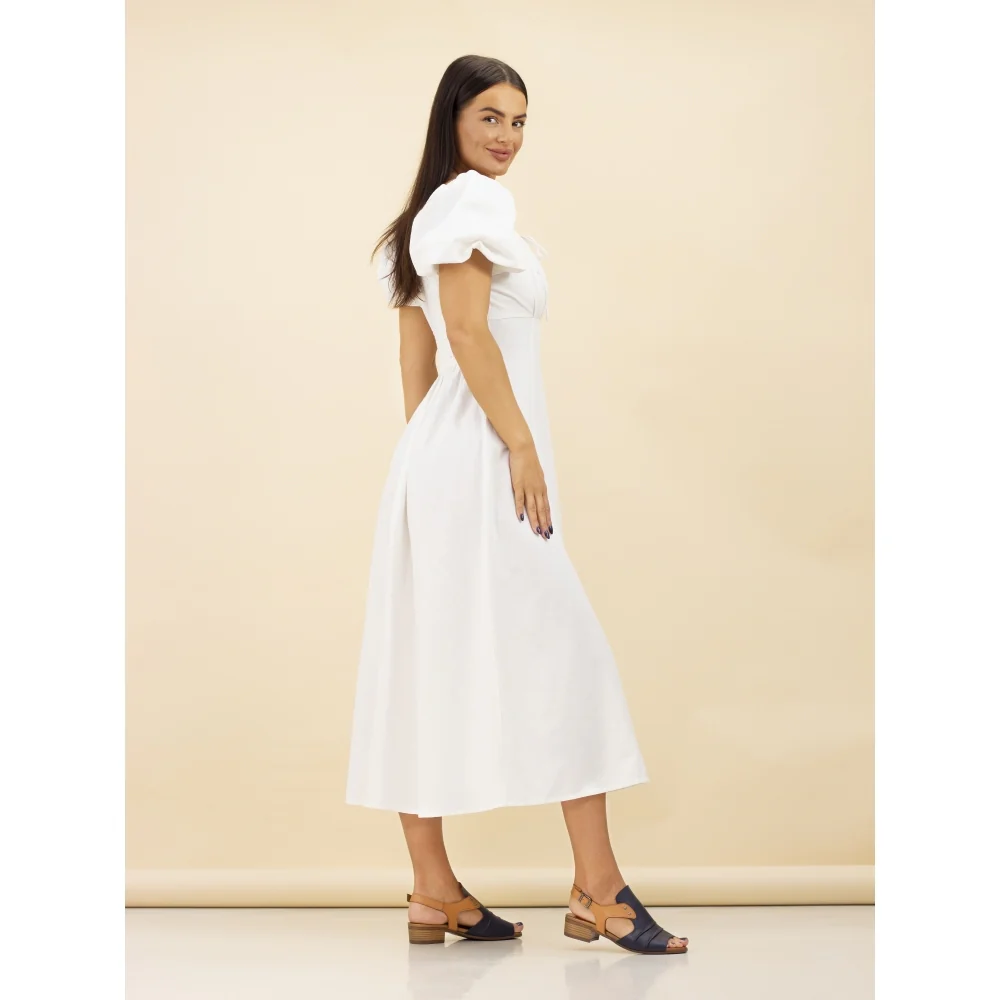 Lunar Jaden Navy Leather Sandal - Image 6