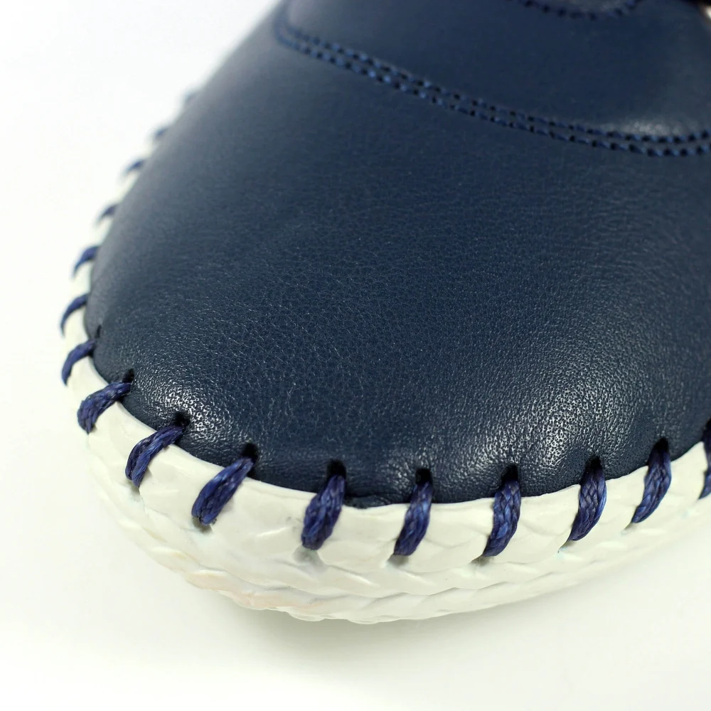 St Ives Leather Plimsoll - Image 5