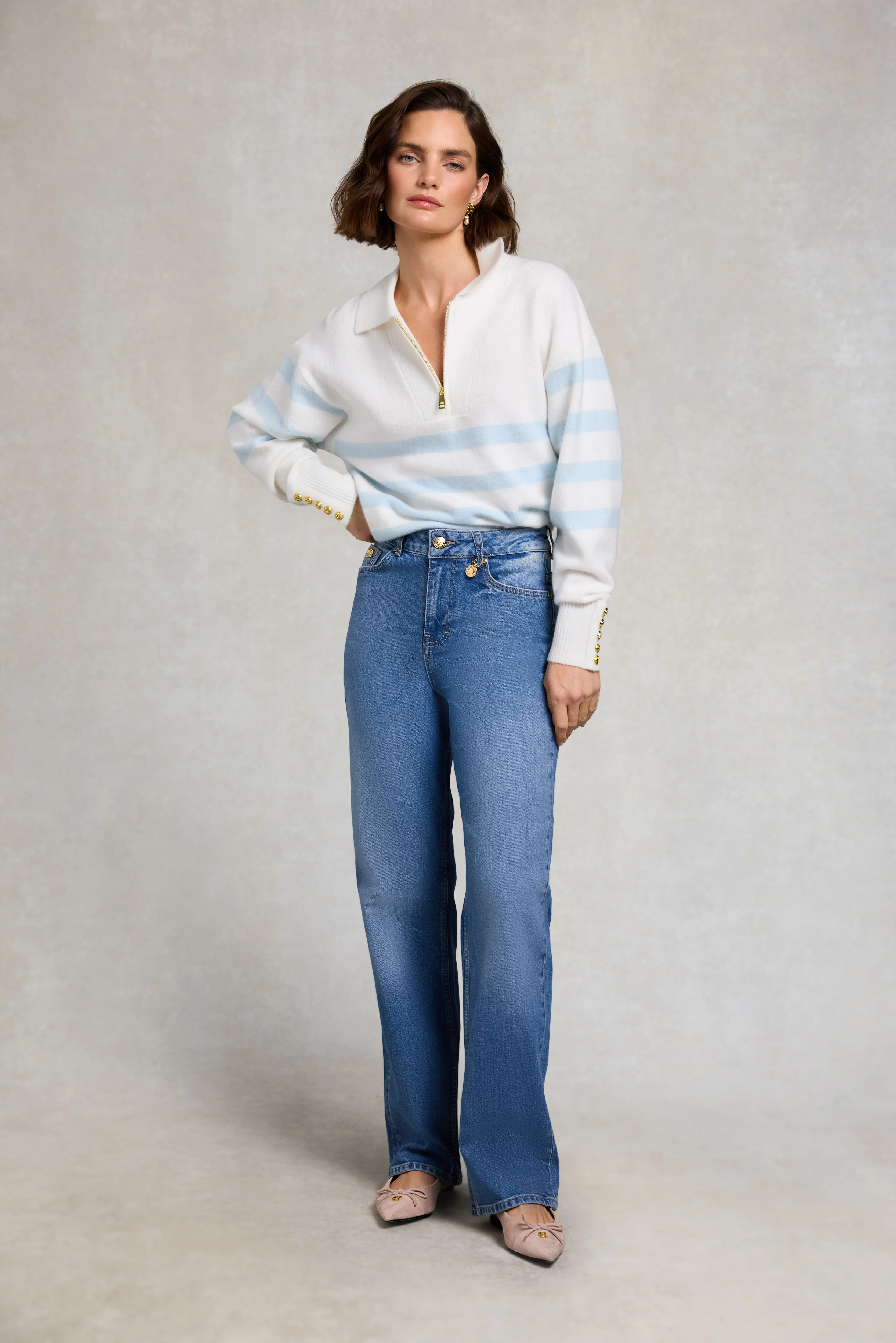 Lydia Quarter Zip Knit - Image 4