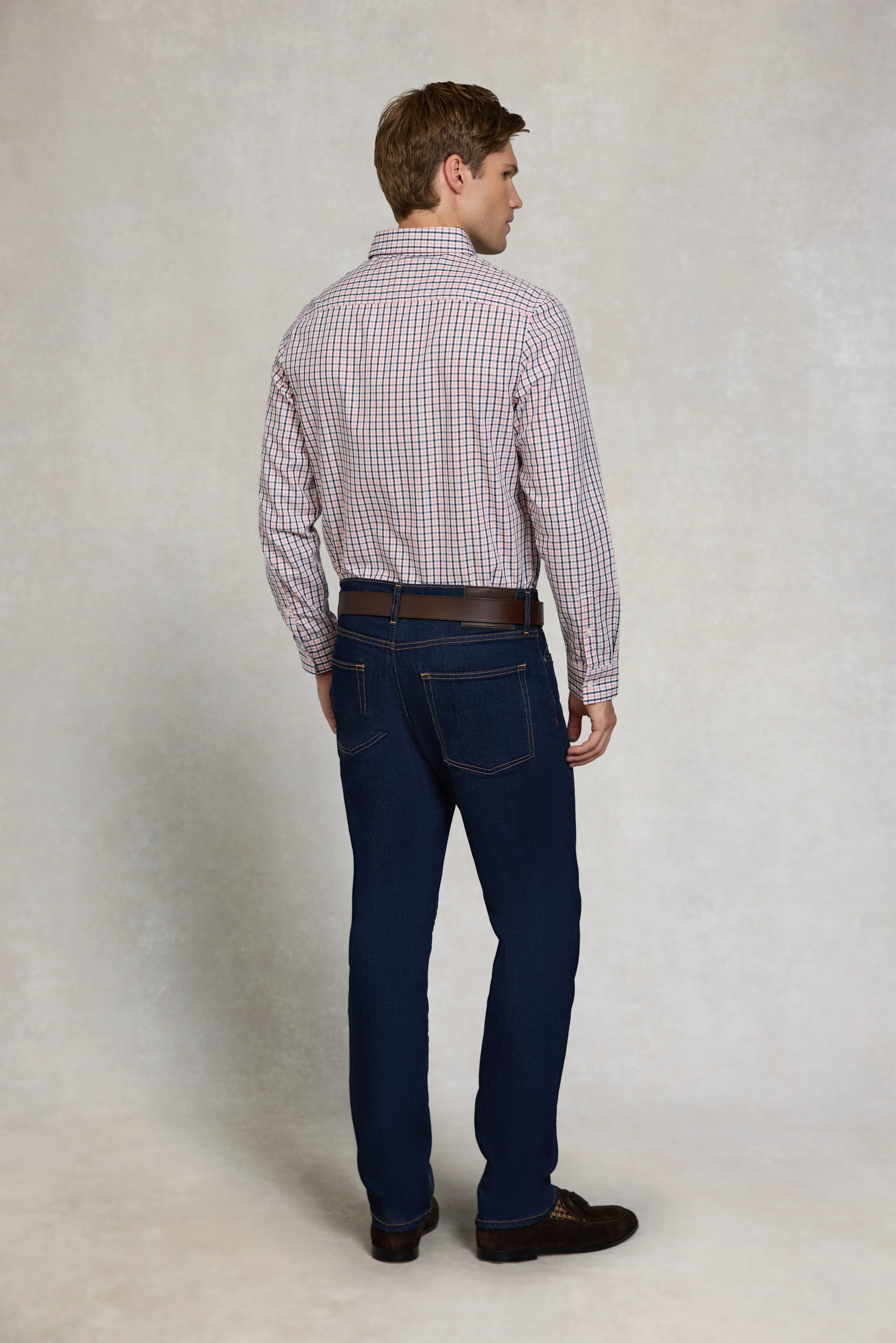 Men's Classic Woven Button Down Shirt - Image 5