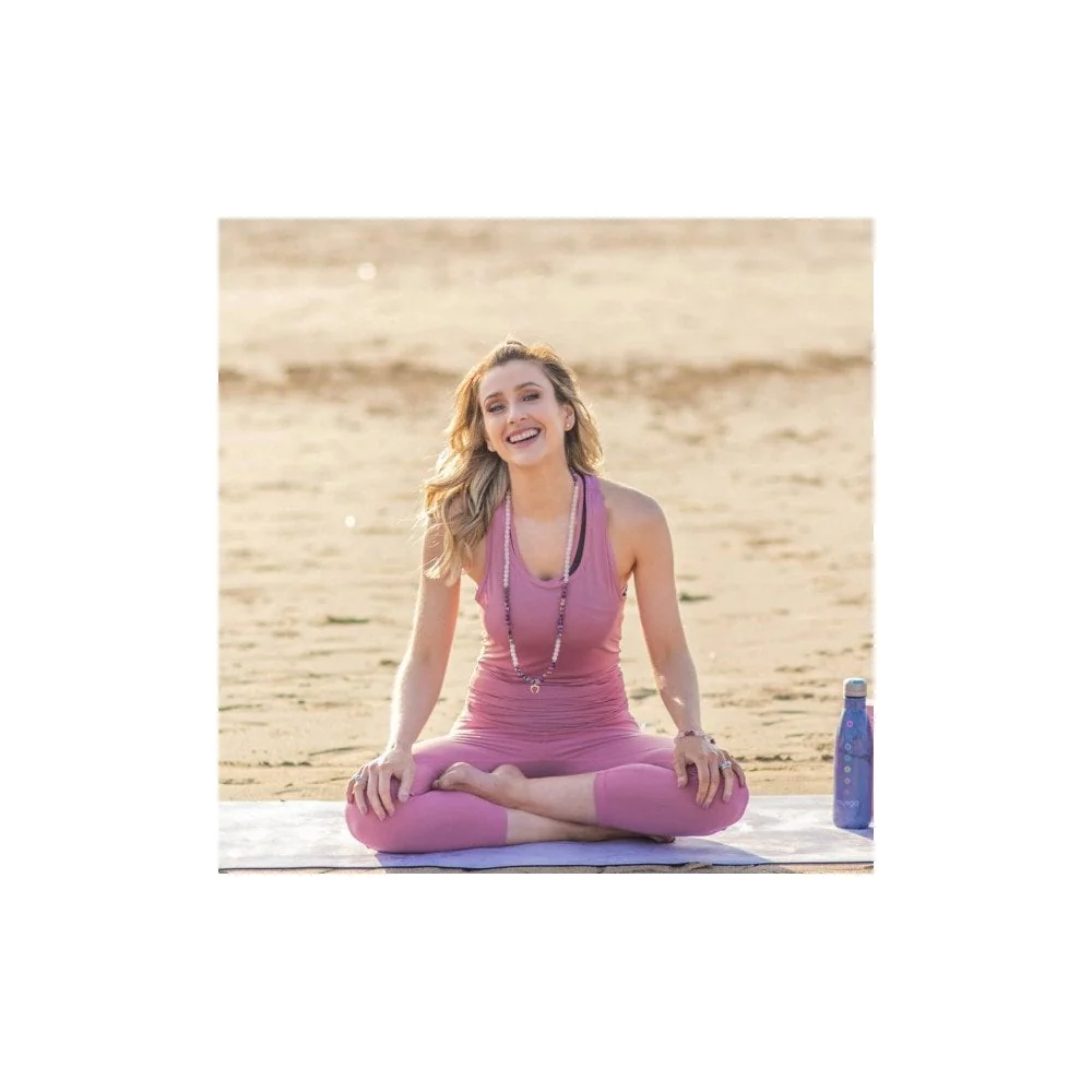 Indian Red Yoga Tie Tank Top - Small - Image 3