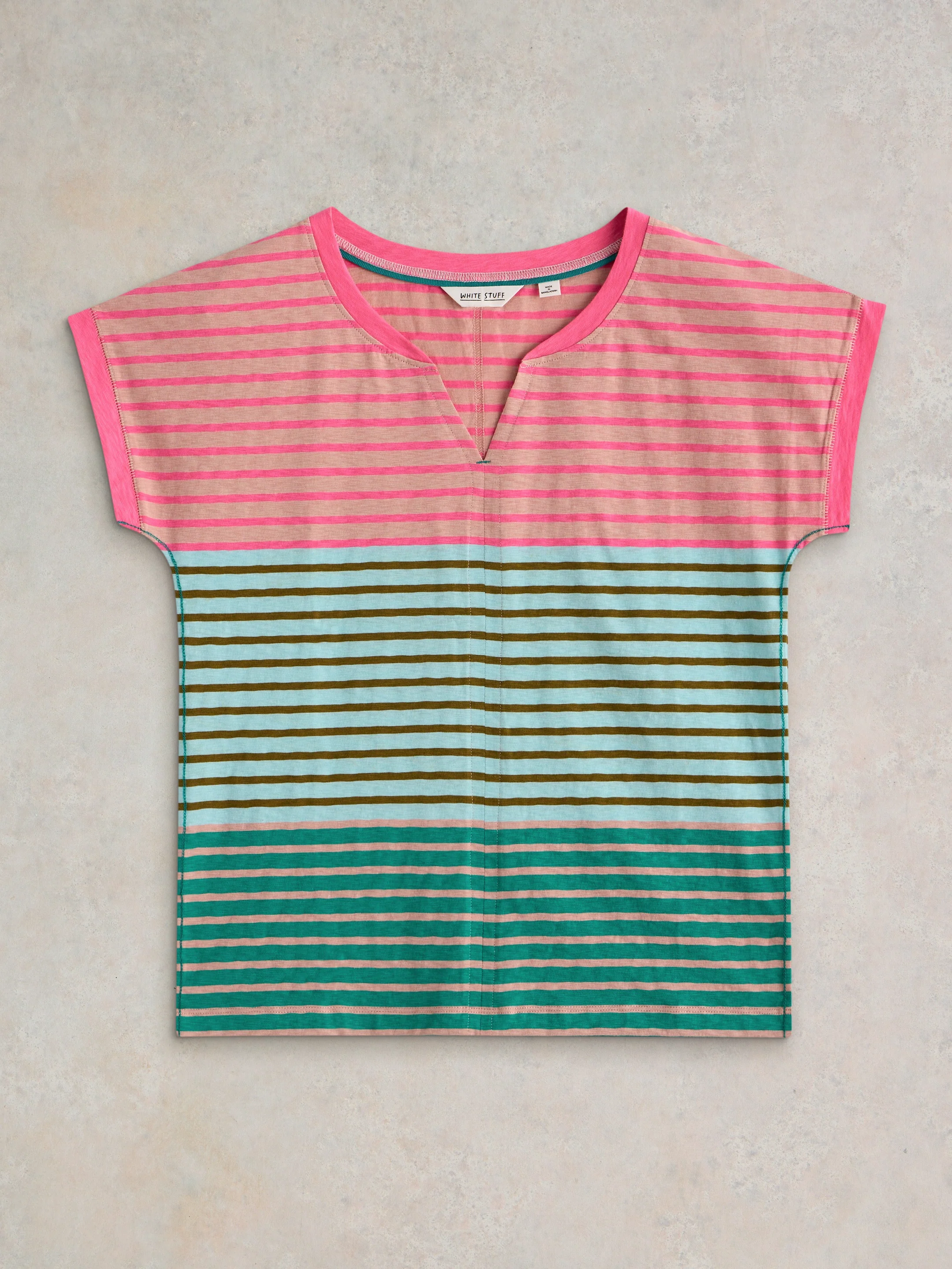 Nelly Notch Neck Tee - Image 7