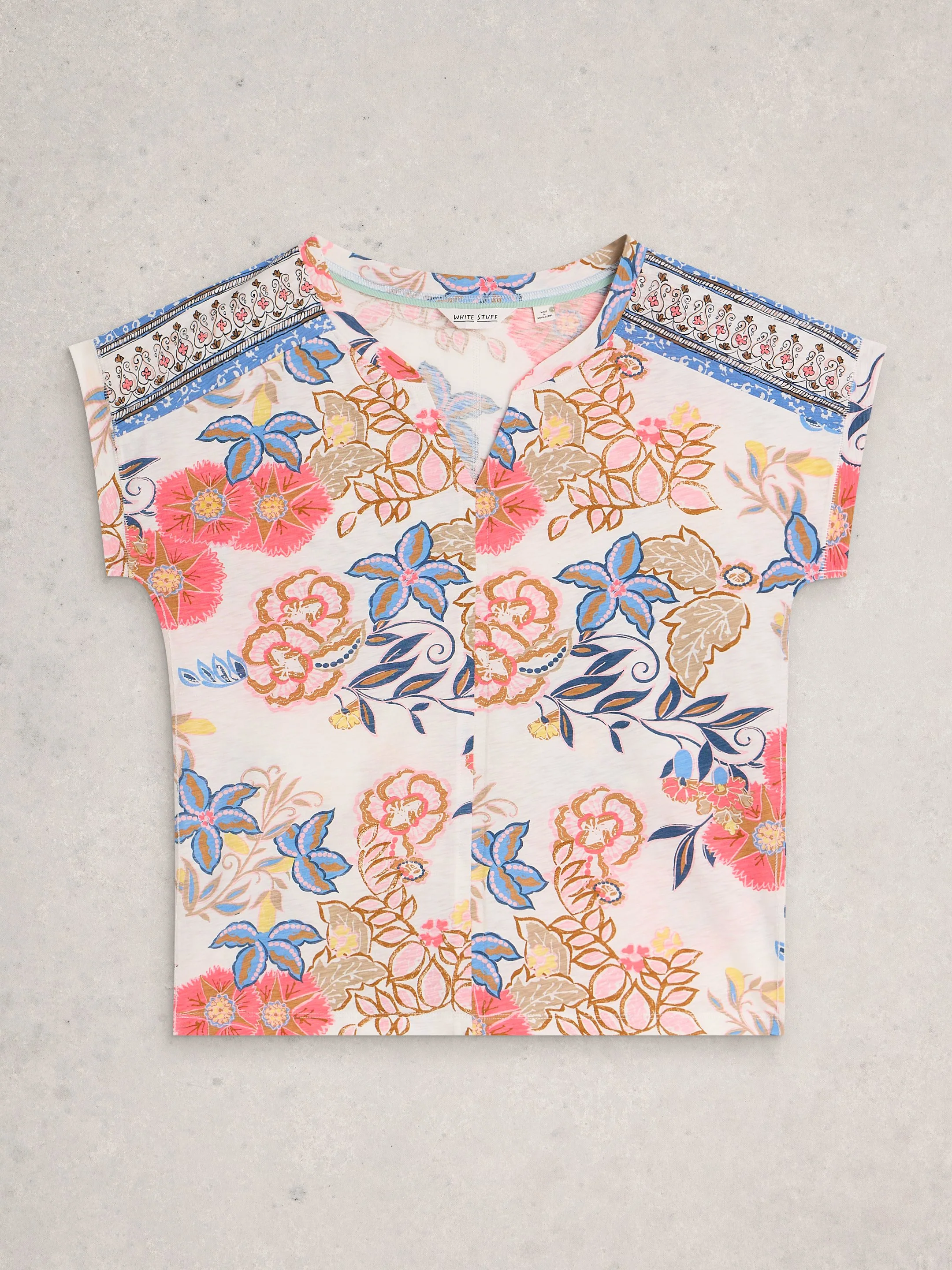 NELLY NOTCH NECK TEE - Image 5