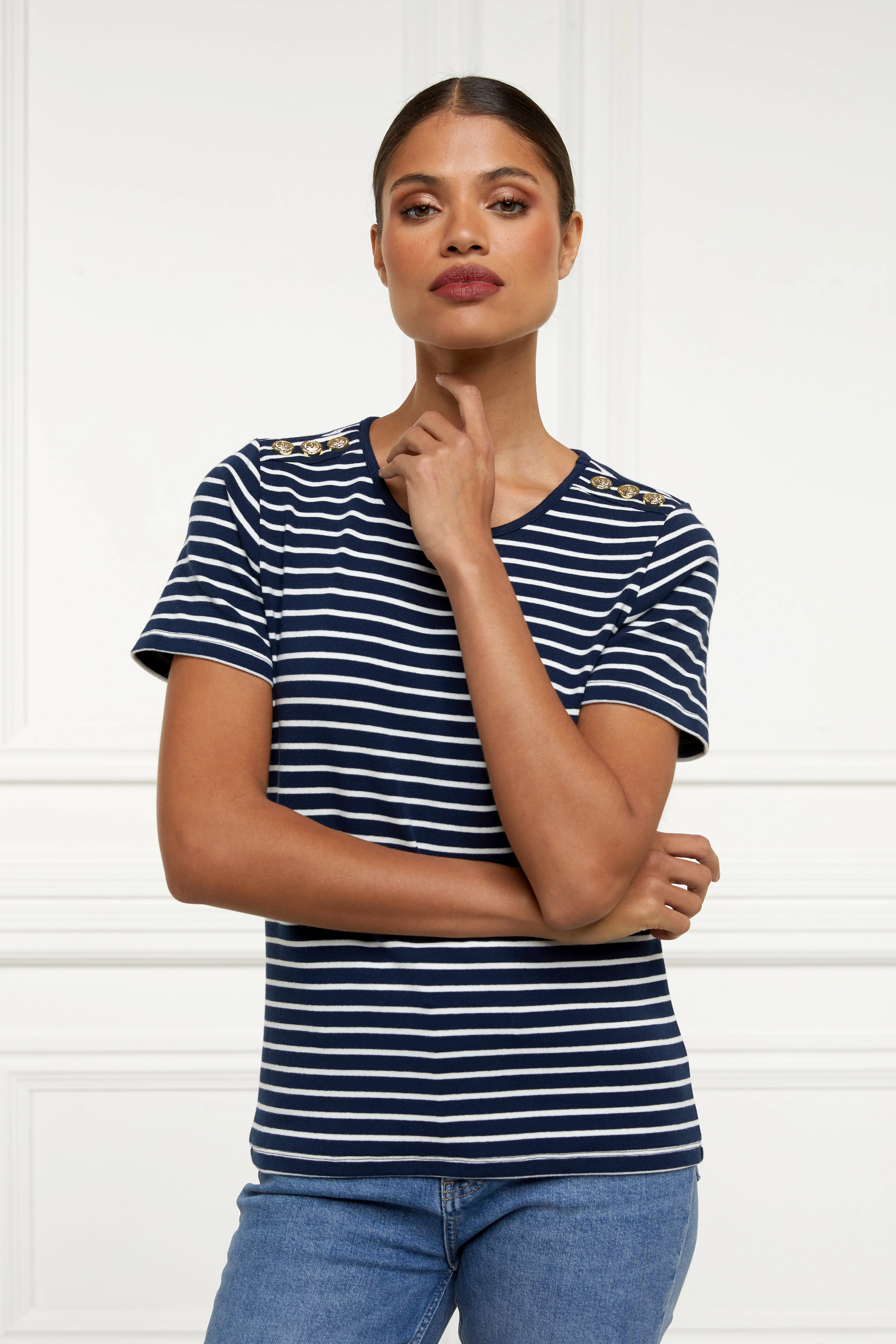 Padstow Crew Neck Tee - Image 3