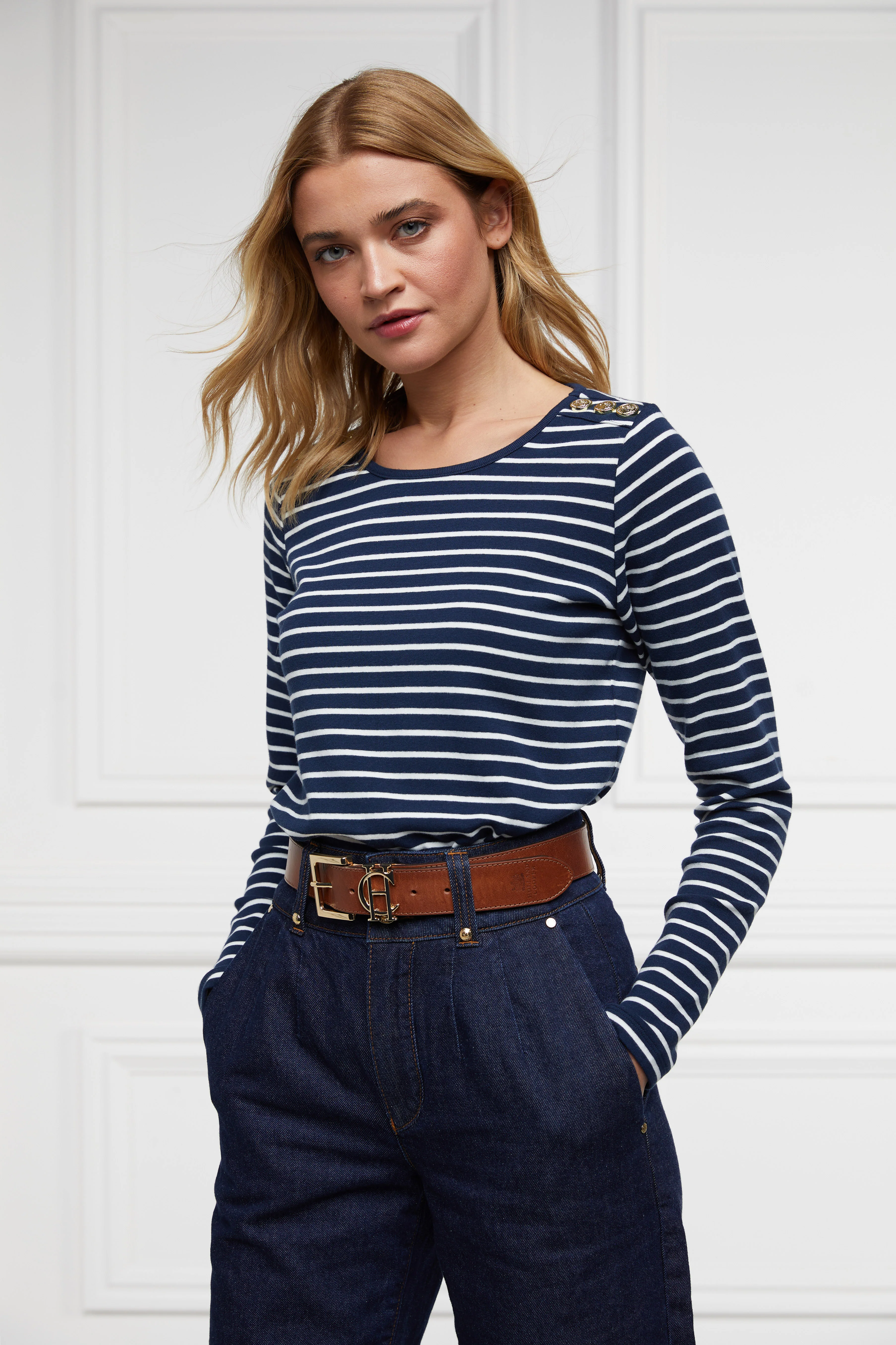 Padstow Long Sleeve Crew Neck - Image 6