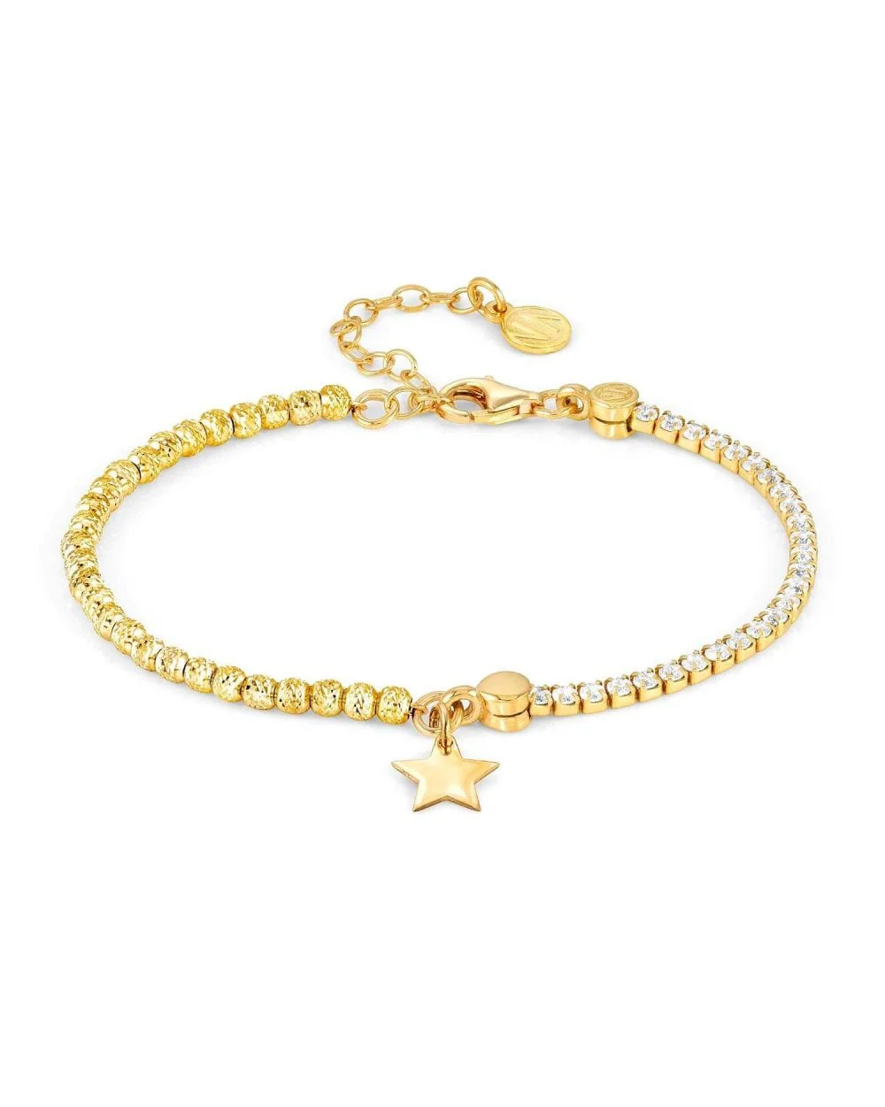Chic & Charm Bracelet, Yellow Gold Star