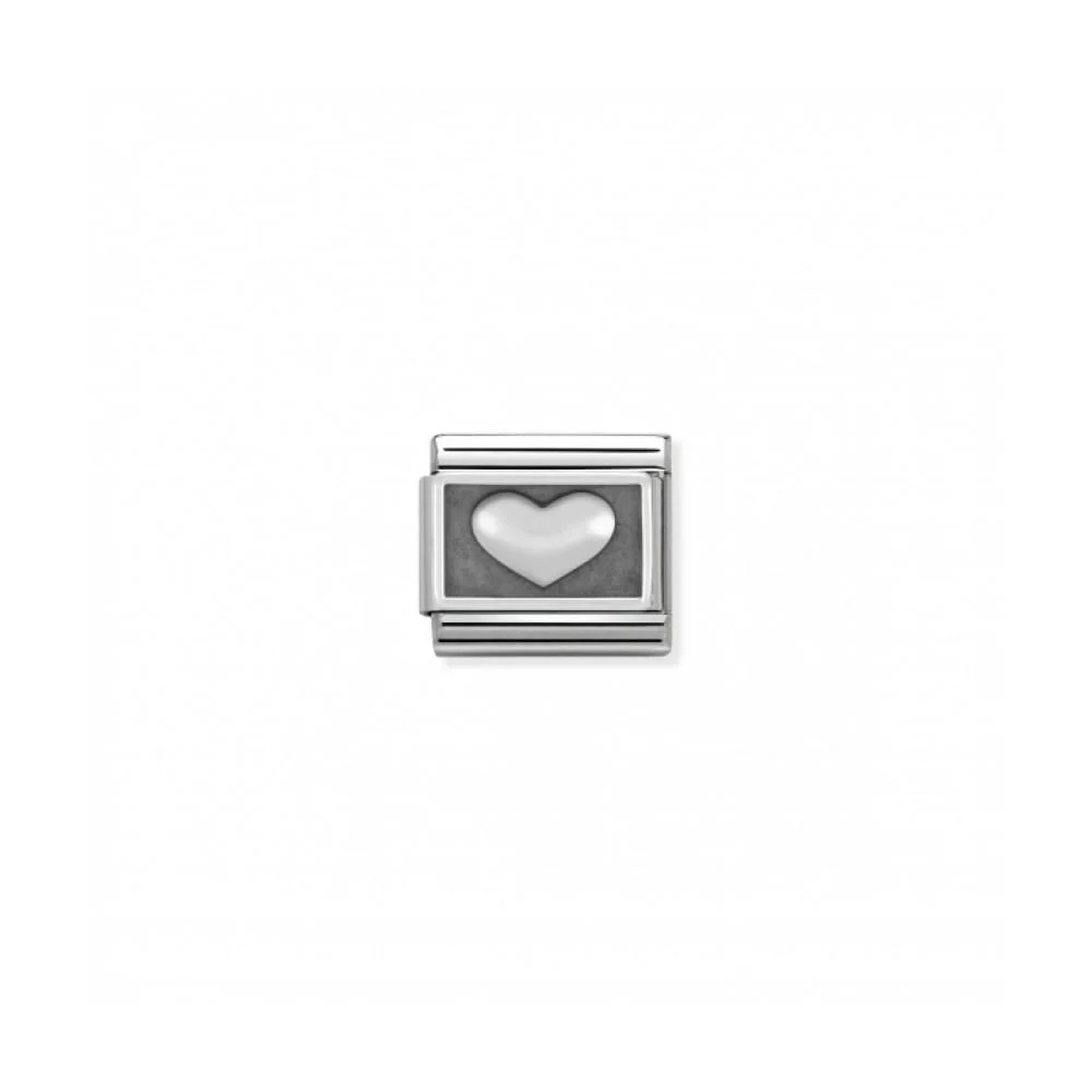 Classic Silver Heart Link