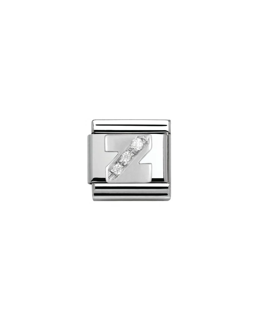 Composable Classic Alphabet Cubic Zirconia And 925 Silver (Z)