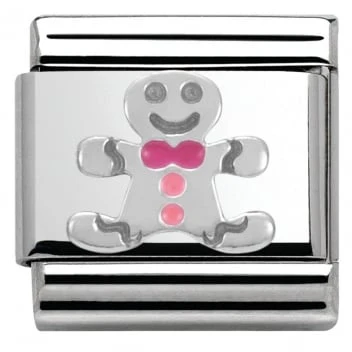 Composable Classic Link Christmas Gingerbread Man (330204/09)