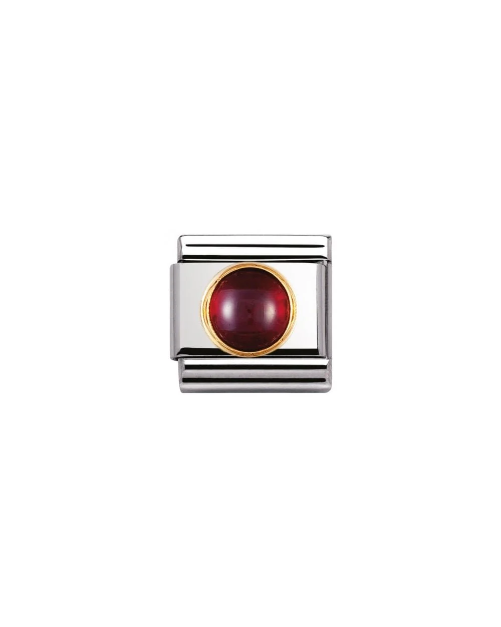 Composable Classic Natural Semiprecious Round Garnet