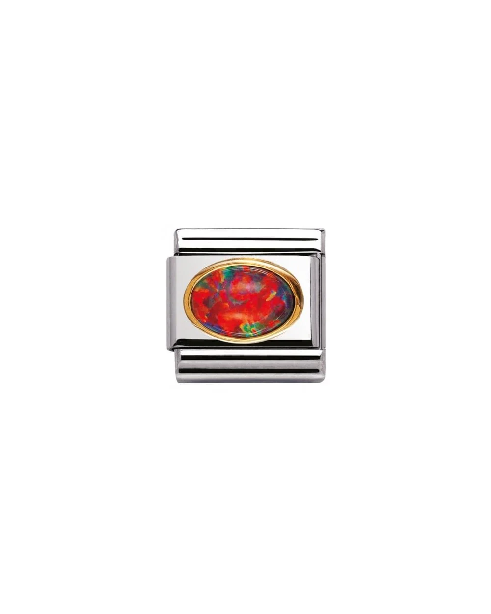 Composable Classic Natural Stones Oval Red Opal