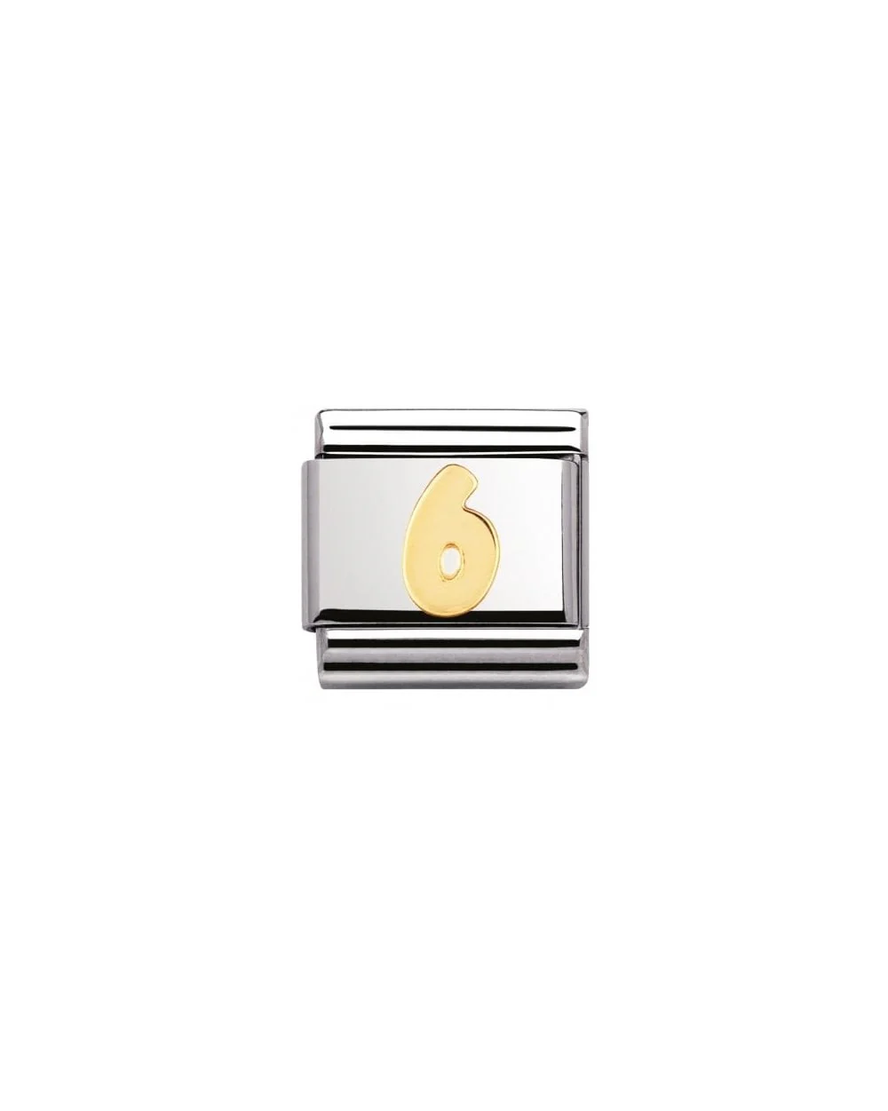 Composable Classic Number 6 Stainless Steel 18K Gold