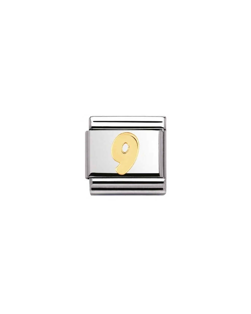 Composable Classic Number 9 Stainless Steel 18K Gold