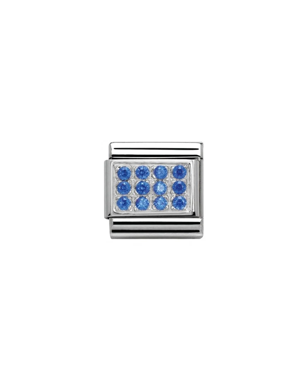 Composable Classic Pave With Cz Light Blue