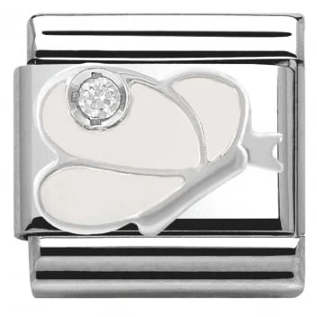 Composable Classics Symbols Cubic Zirconia (White Butterfly)