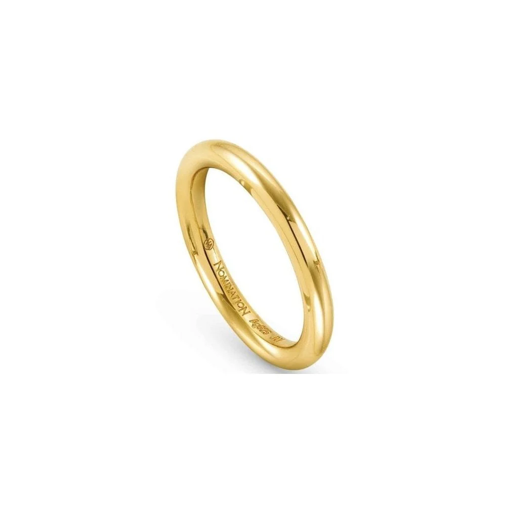 Endless Silver Yellow Gold Ring Size 13