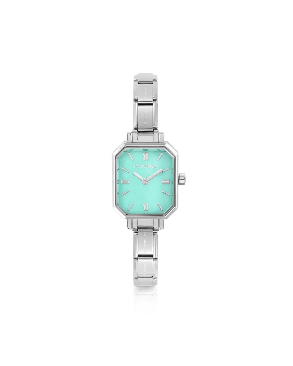 PARIS Watch Rectangular strap, Green