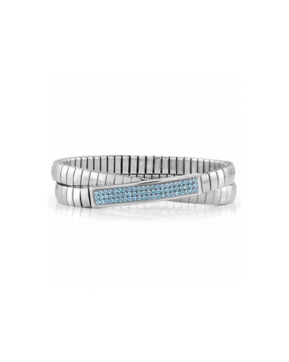 Xte Steel Bracelets And Swarovski Double (011_Black)
