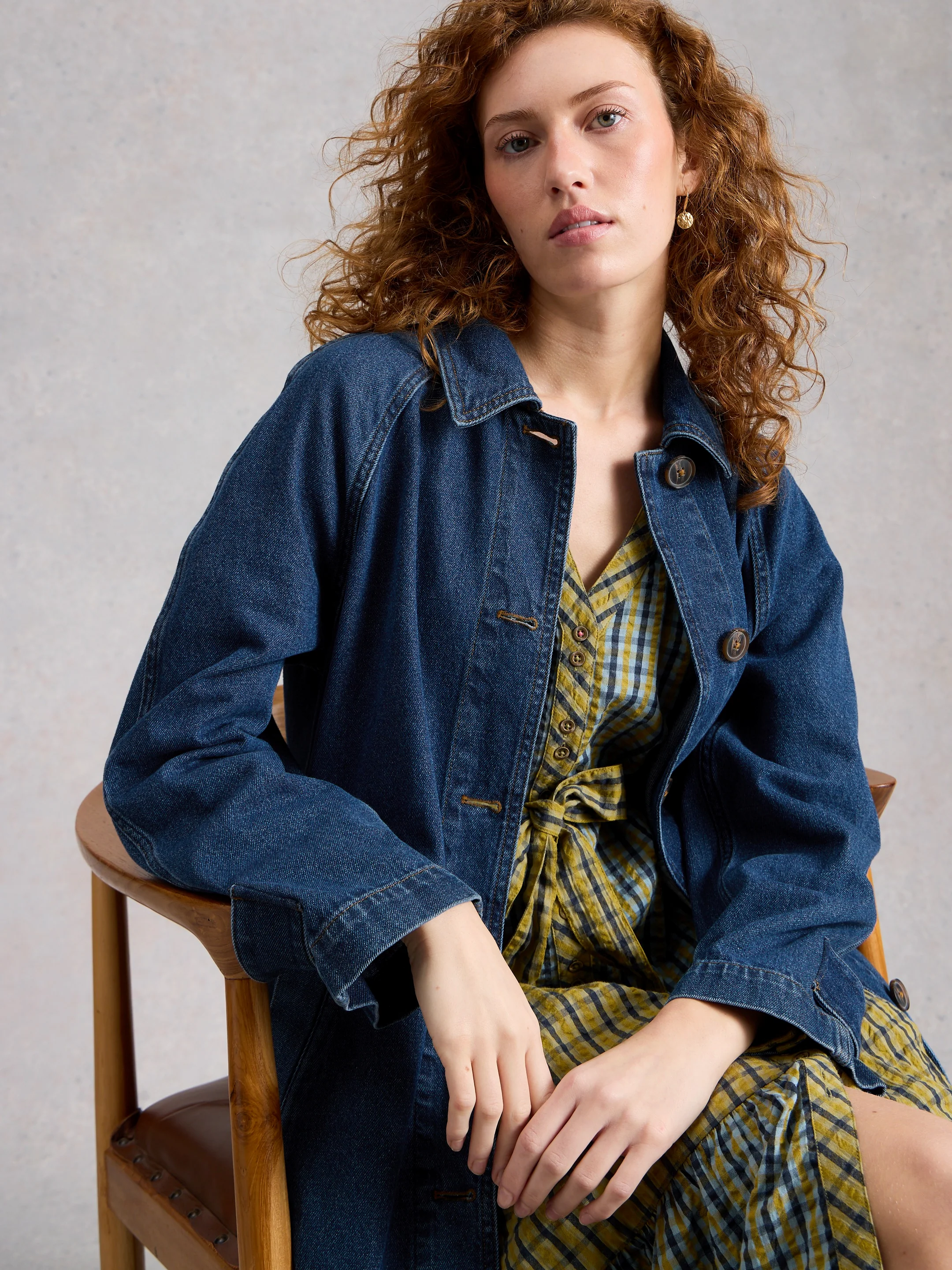 Oakleigh Denim Coat - Image 2