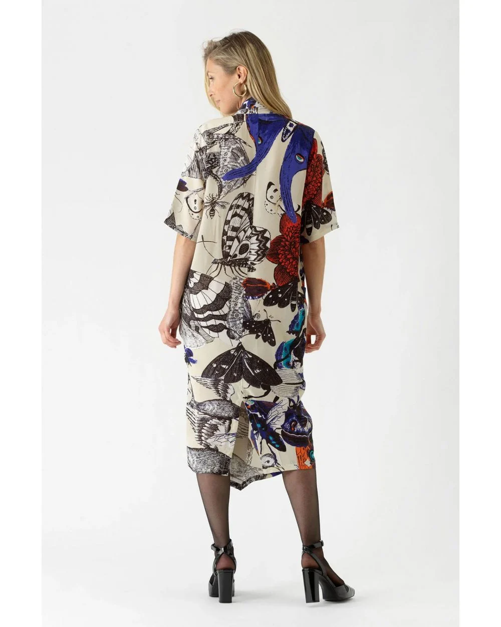Butterflies Cobalt Rachel Dress - M/L - Image 4