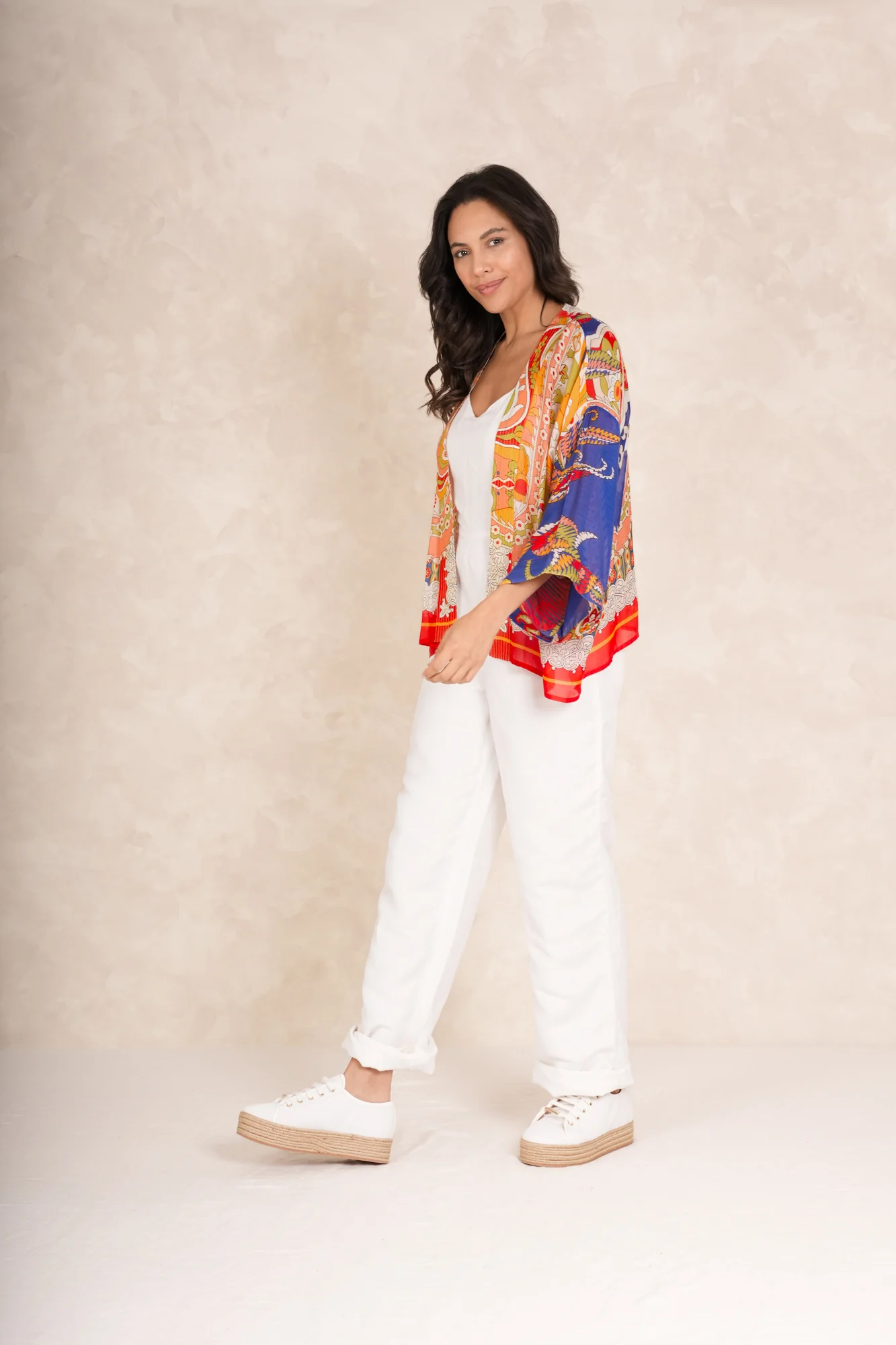 Carnival Cobalt Kimono - Image 4