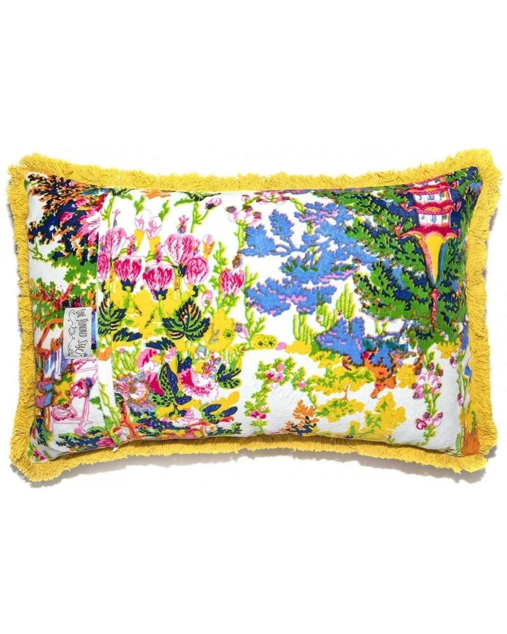 China Tree Summer Rectangle Cushion Cover - Image 2