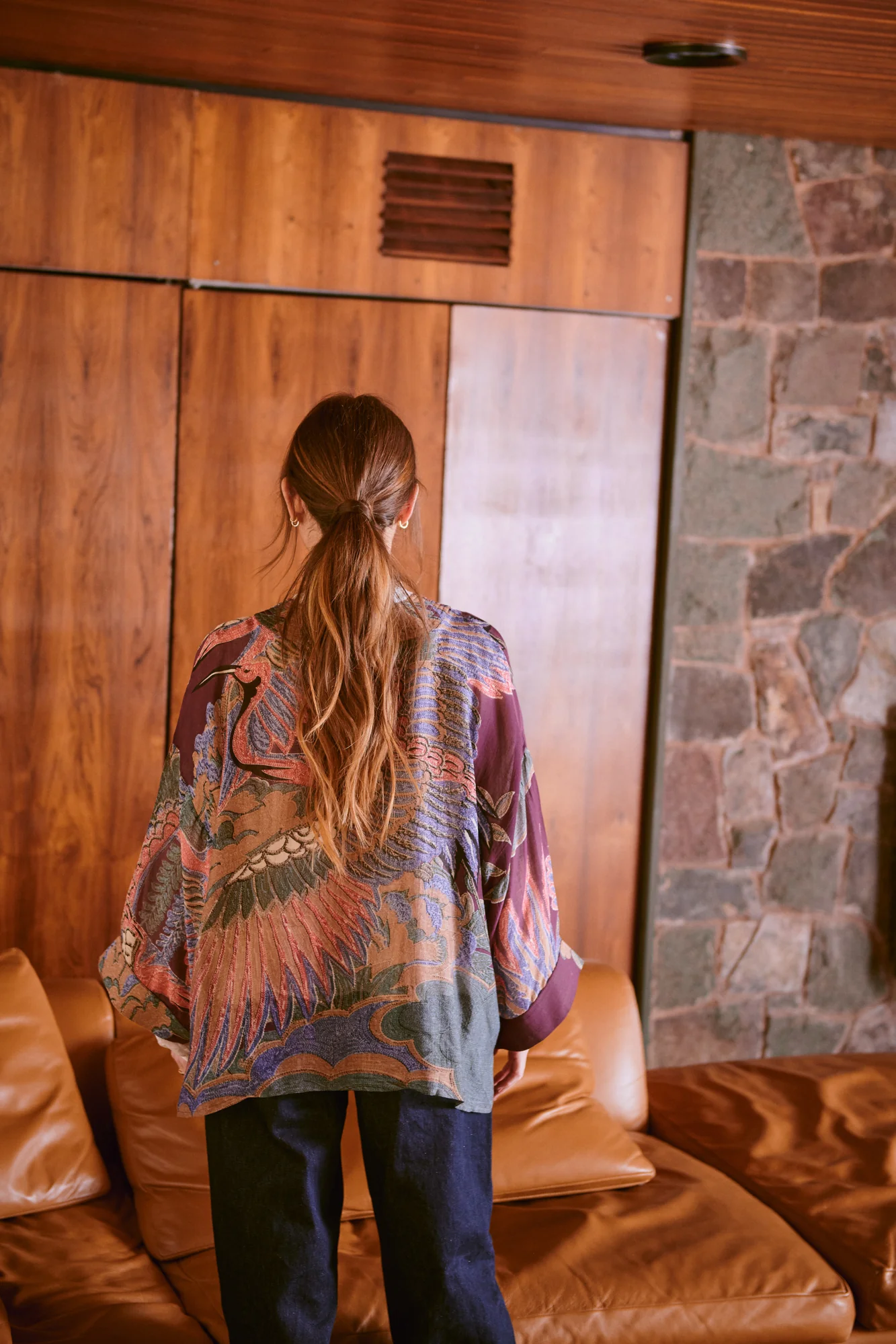 Crane Plum Kimono - Image 11