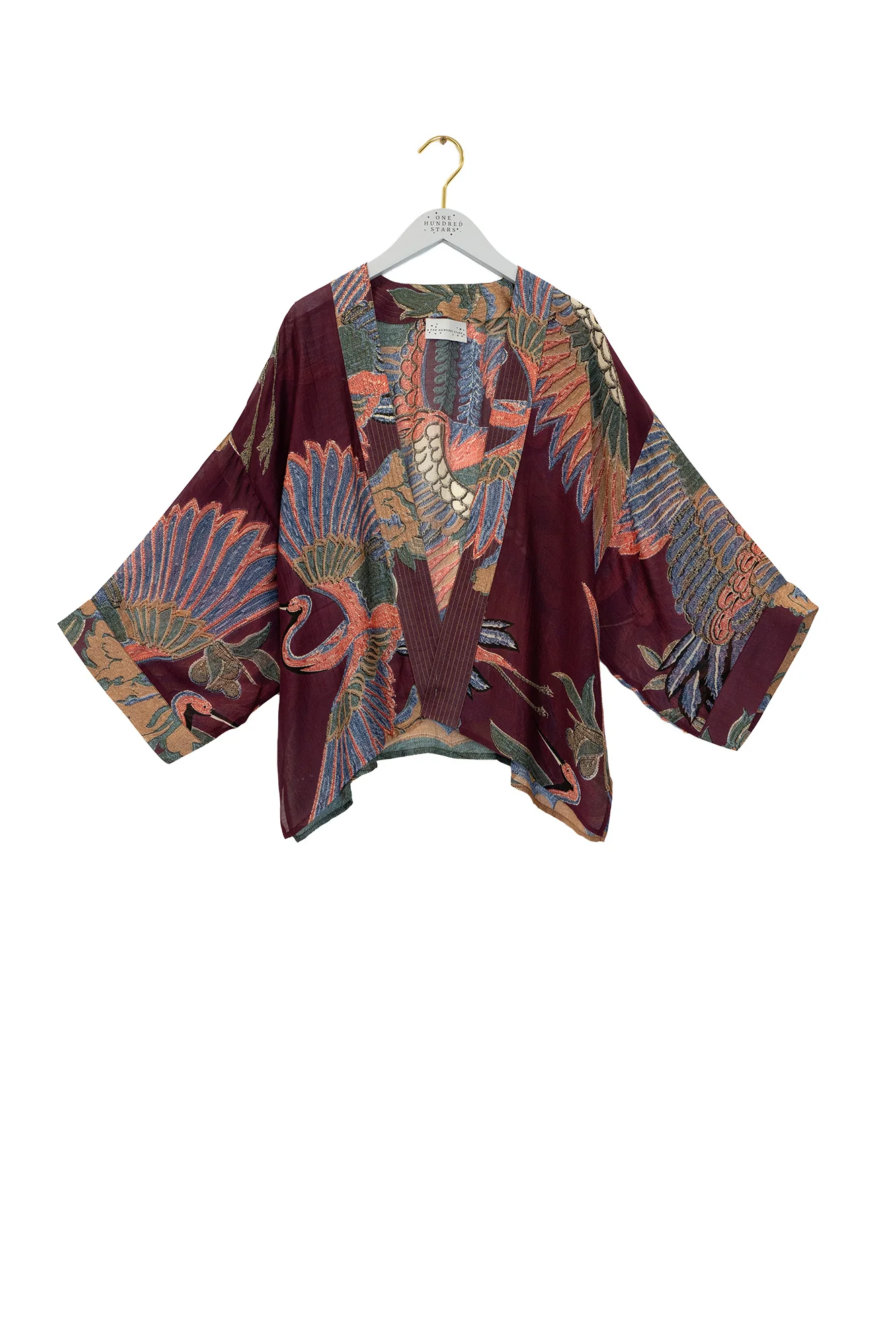 Crane Plum Kimono - Image 2