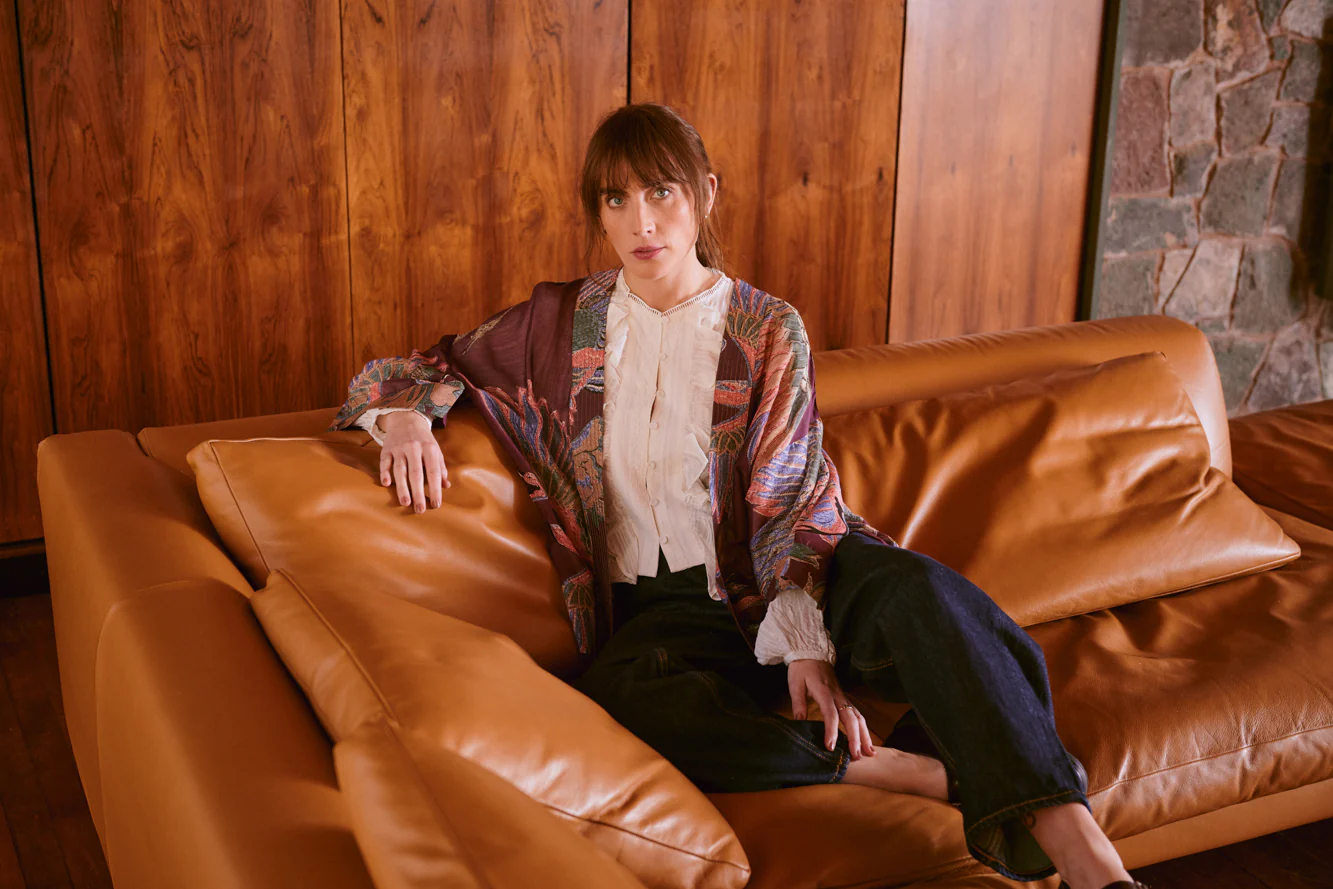 Crane Plum Kimono - Image 5