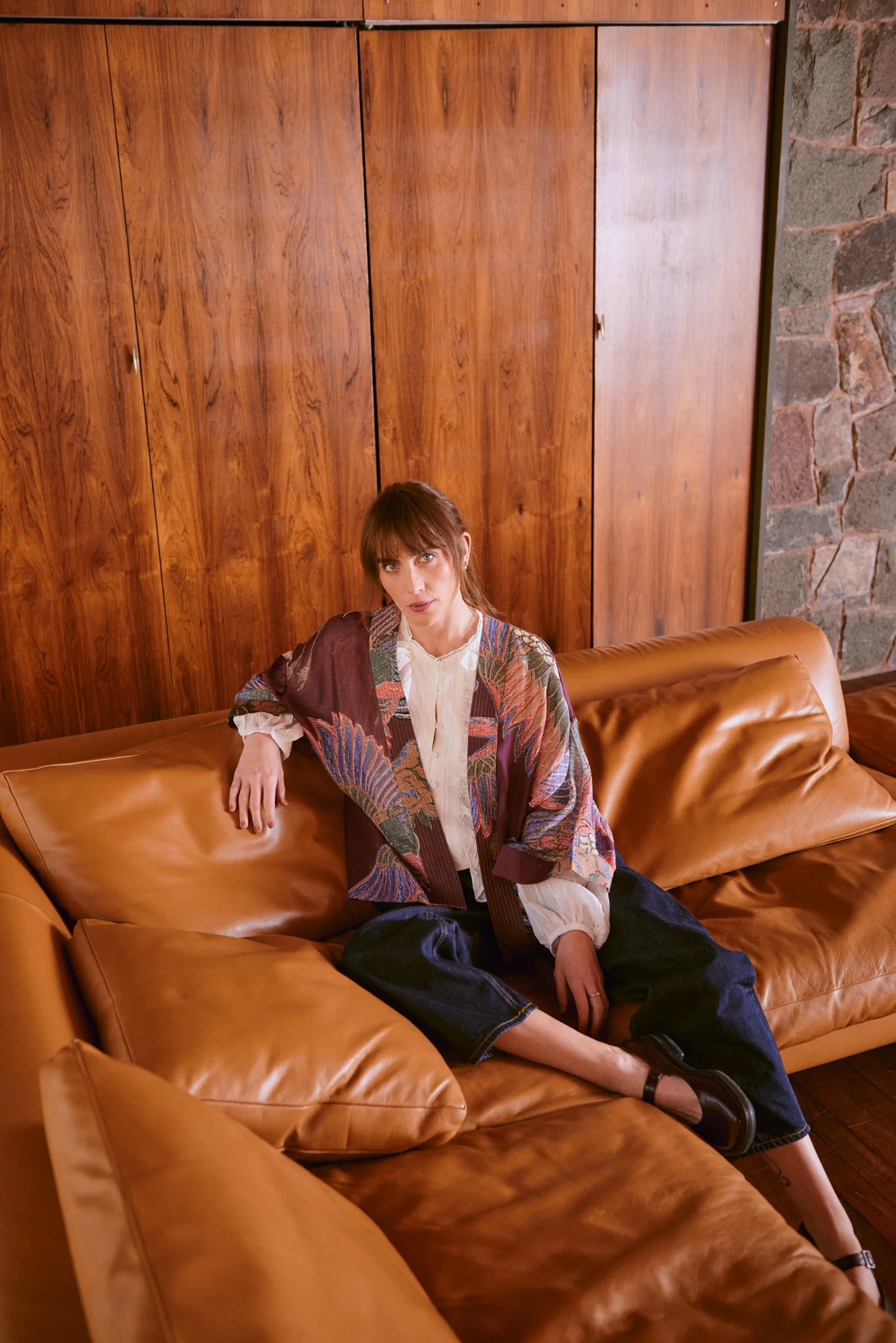 Crane Plum Kimono - Image 7