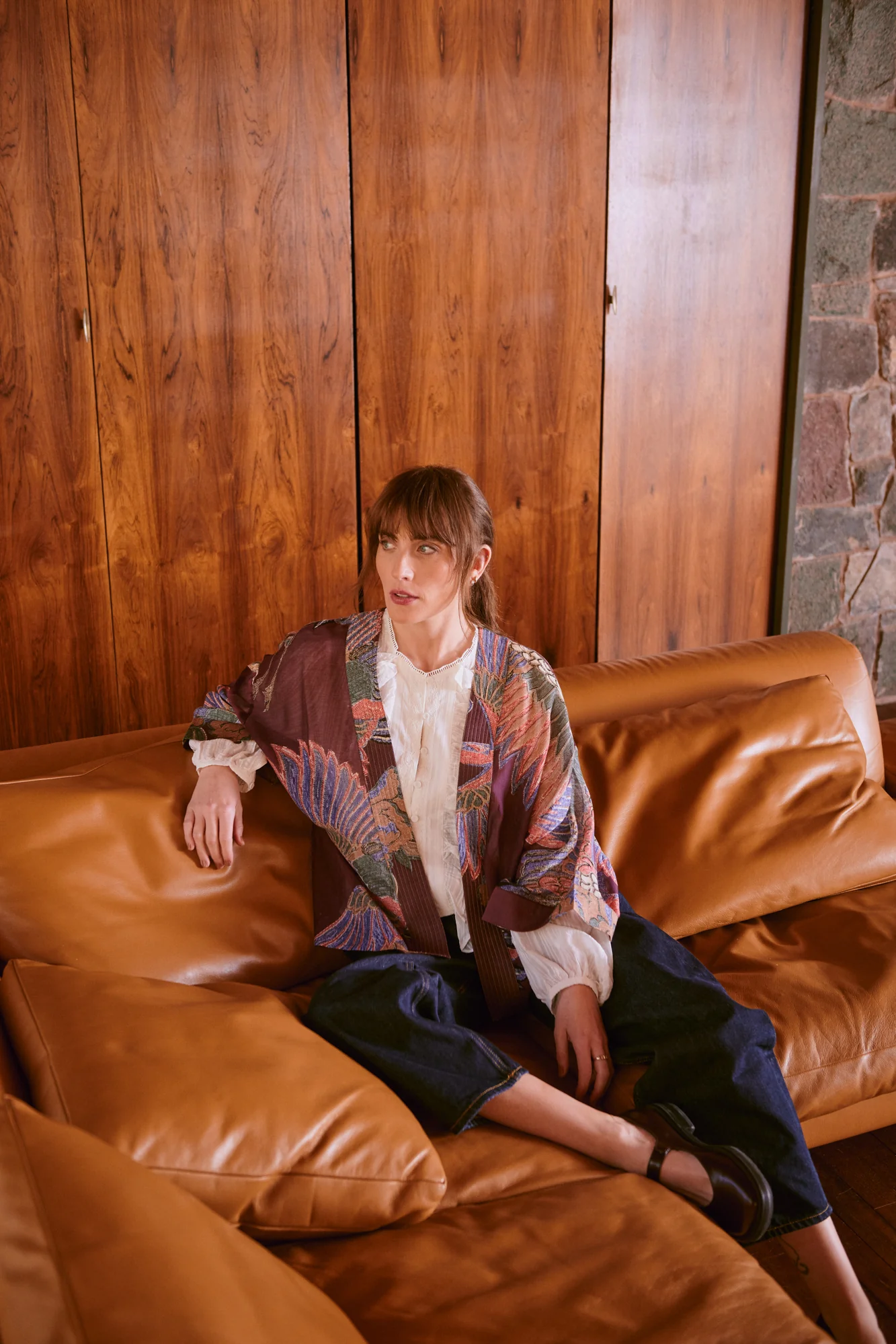Crane Plum Kimono - Image 8