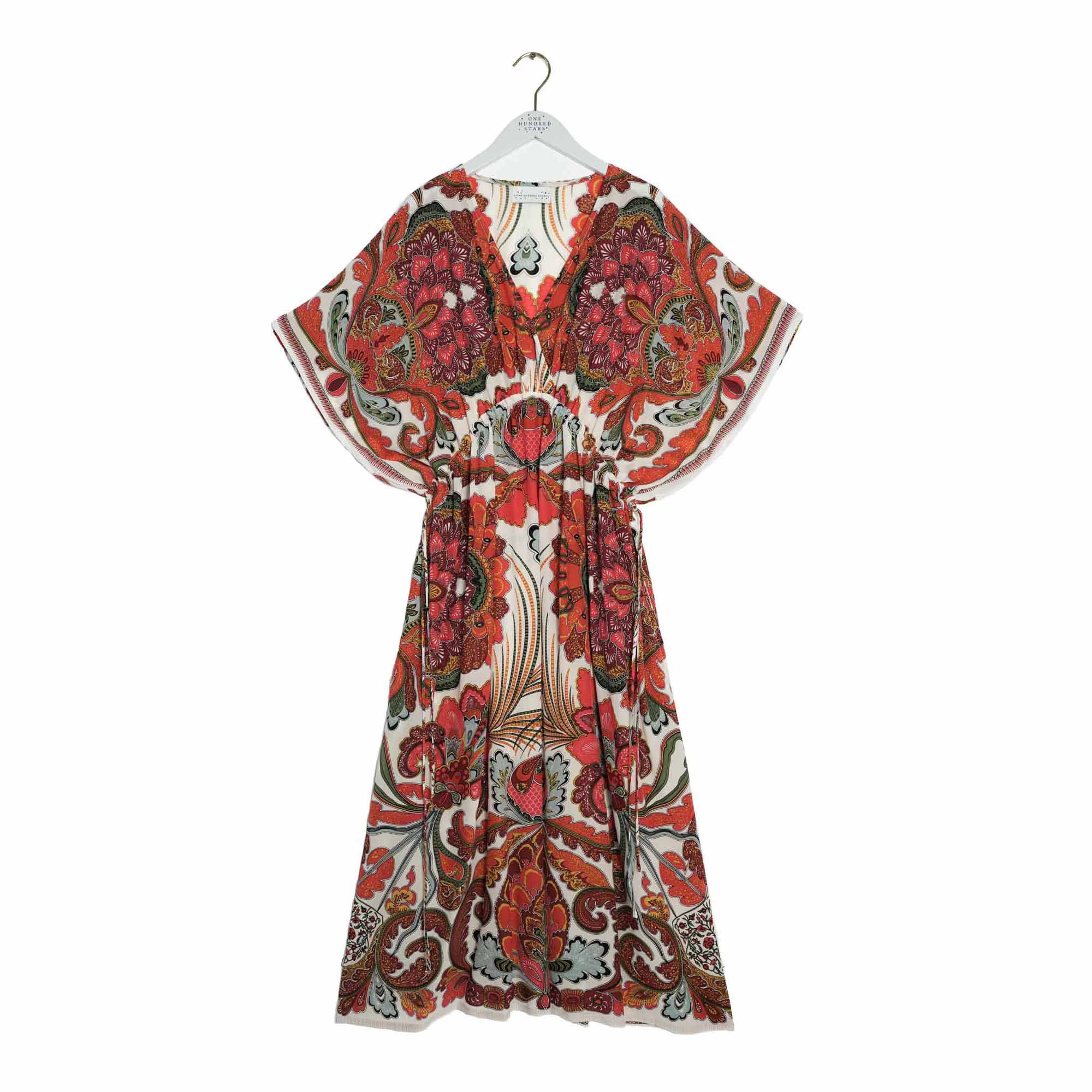 Fiesta Orange String Dress