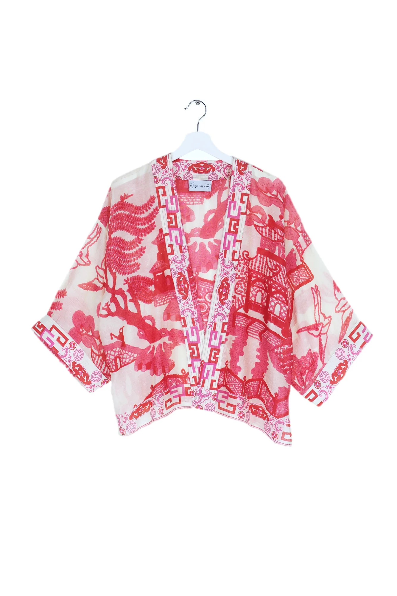 Kimono Giant Willow Fuchsia - Image 3