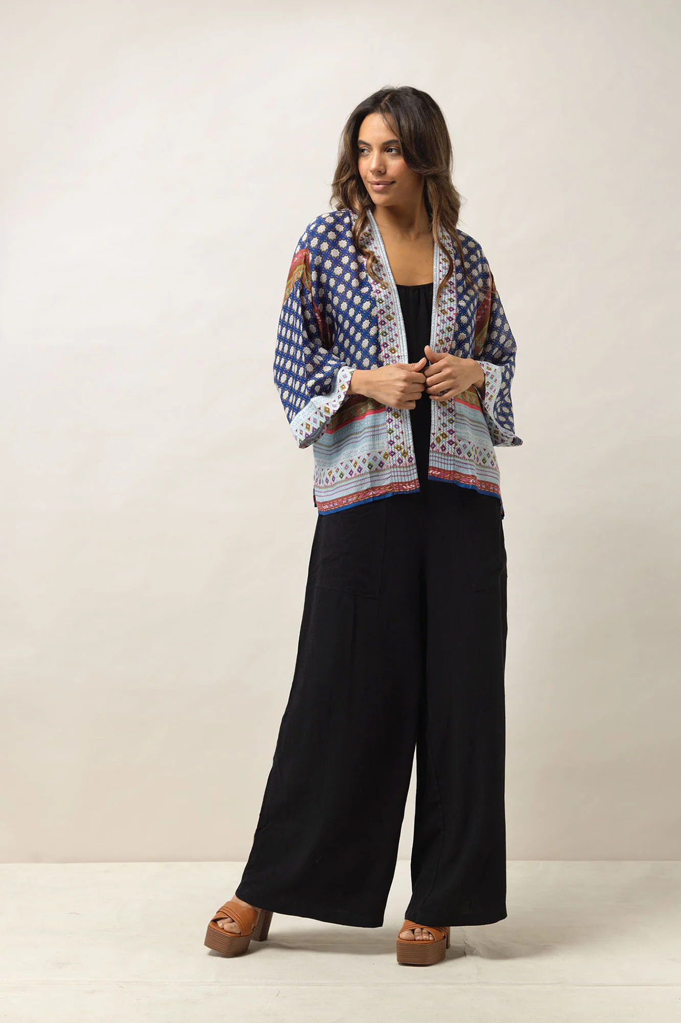 Kimono Moorish Indigo