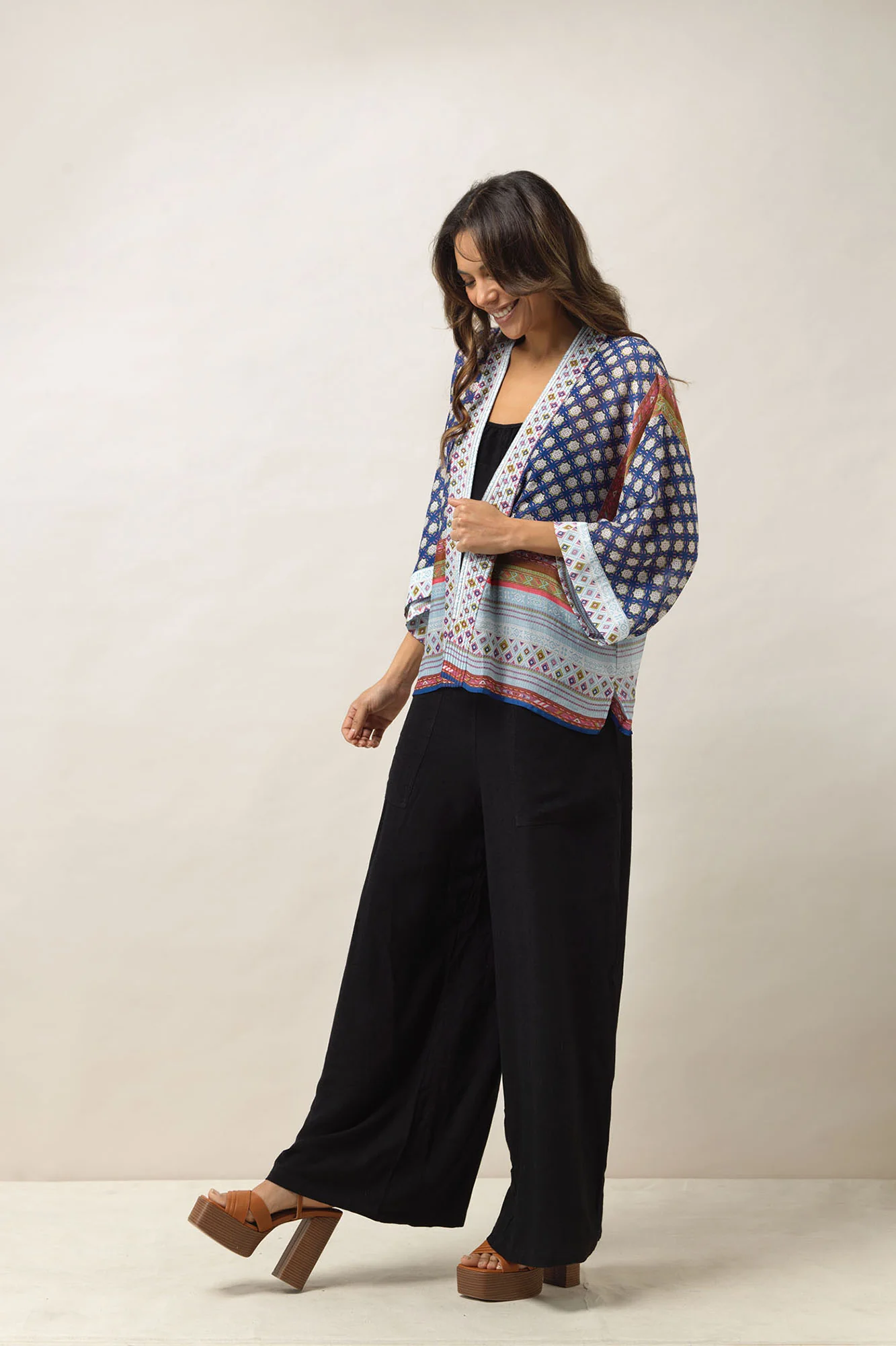 Kimono Moorish Indigo - Image 3
