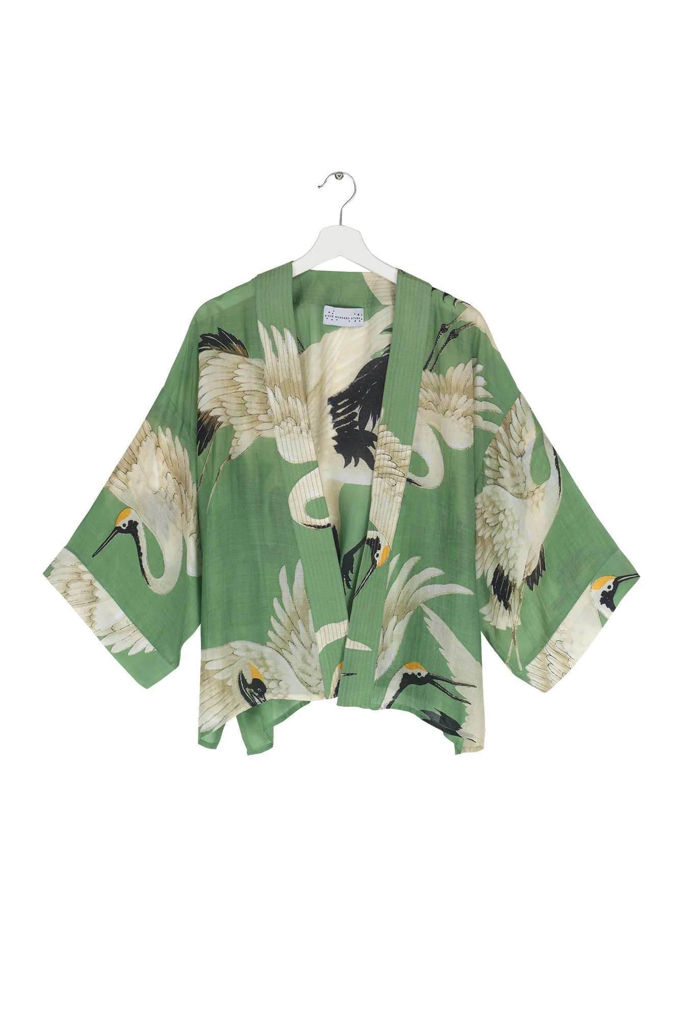 Kimono Stork Pea Green - Image 3