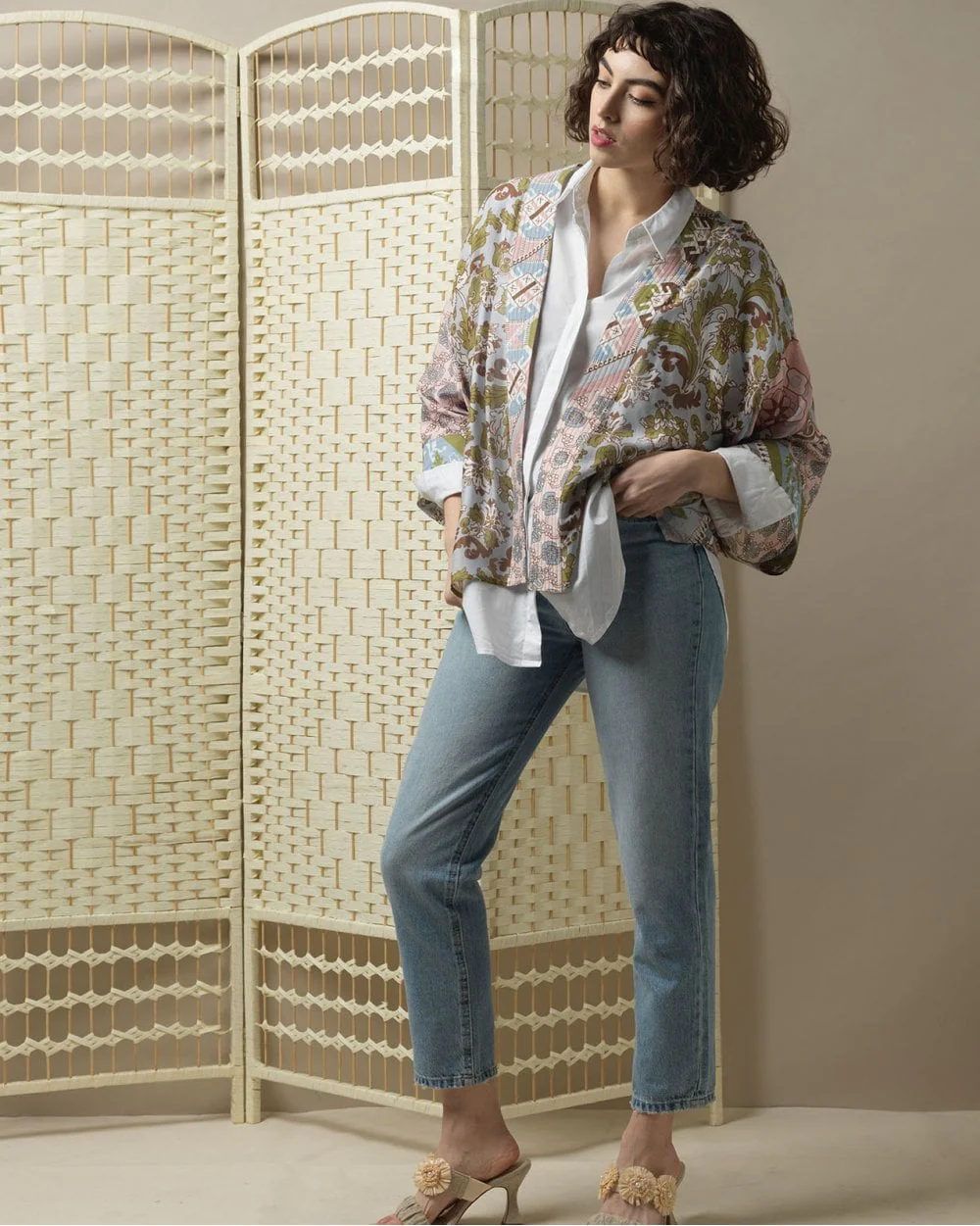 Patchwork Pastel Kimono
