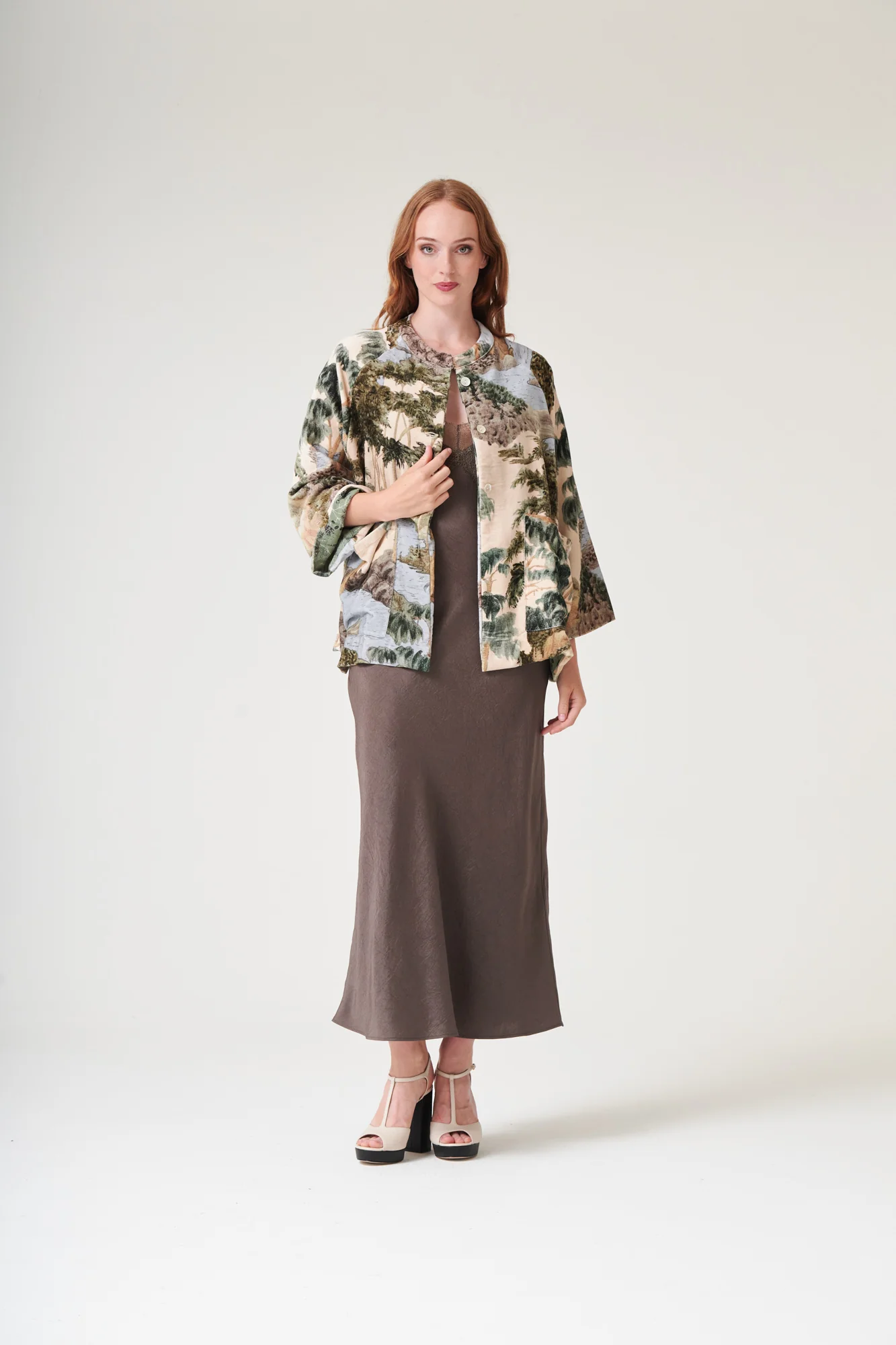 Rivers and Trees Velvet Jacket - Image 3