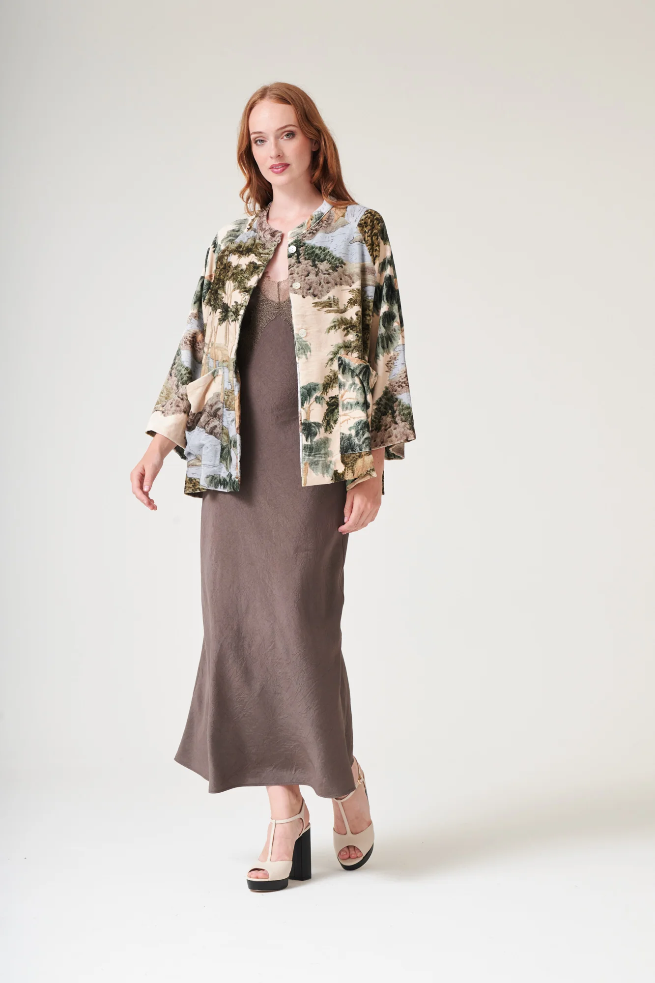 Rivers and Trees Velvet Jacket - Image 4