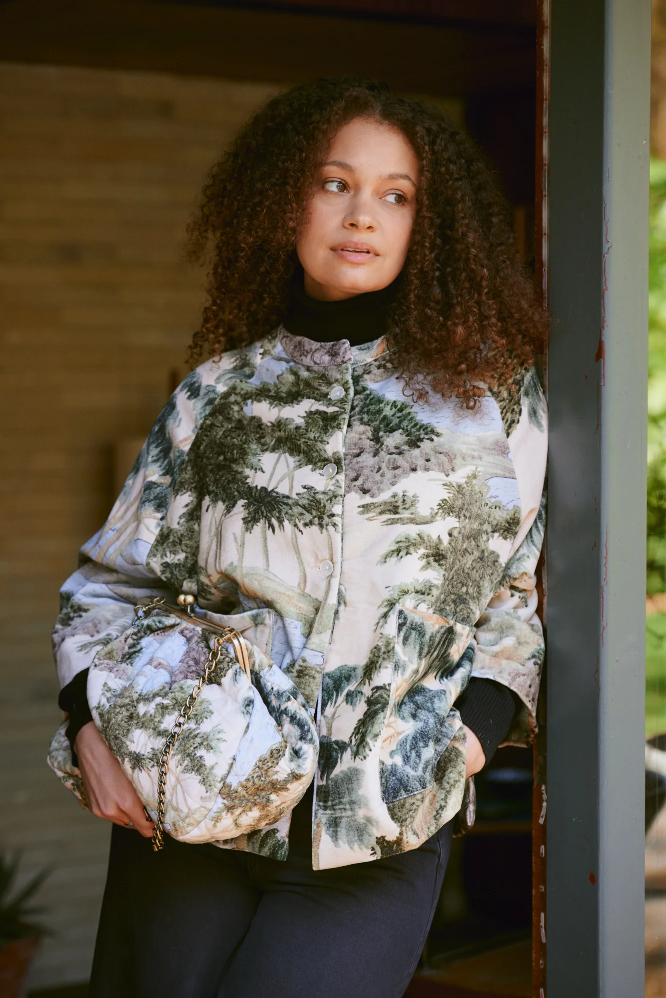 Rivers and Trees Velvet Jacket - Image 7