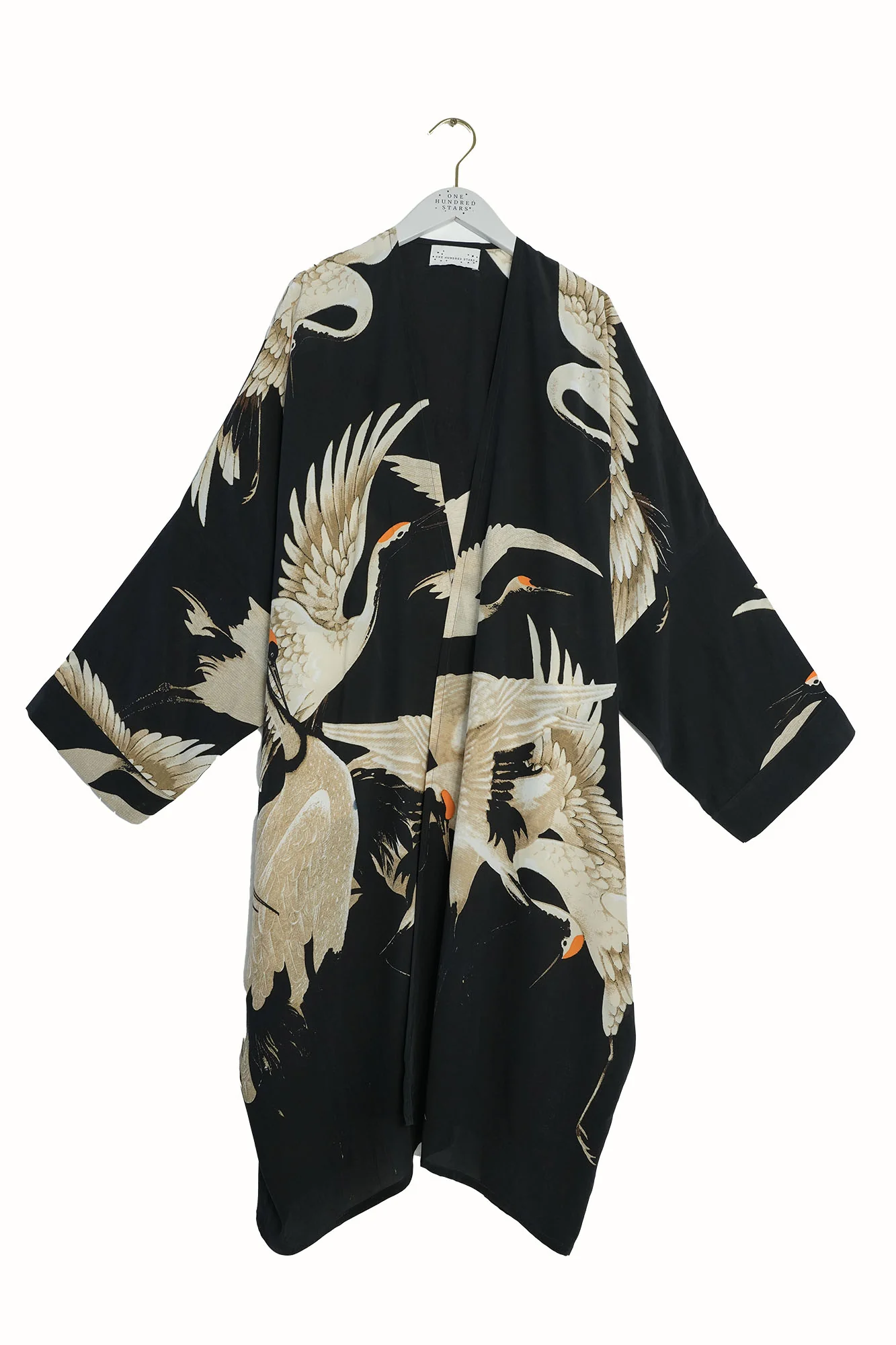 Stork Black Grande Kimono - Image 2