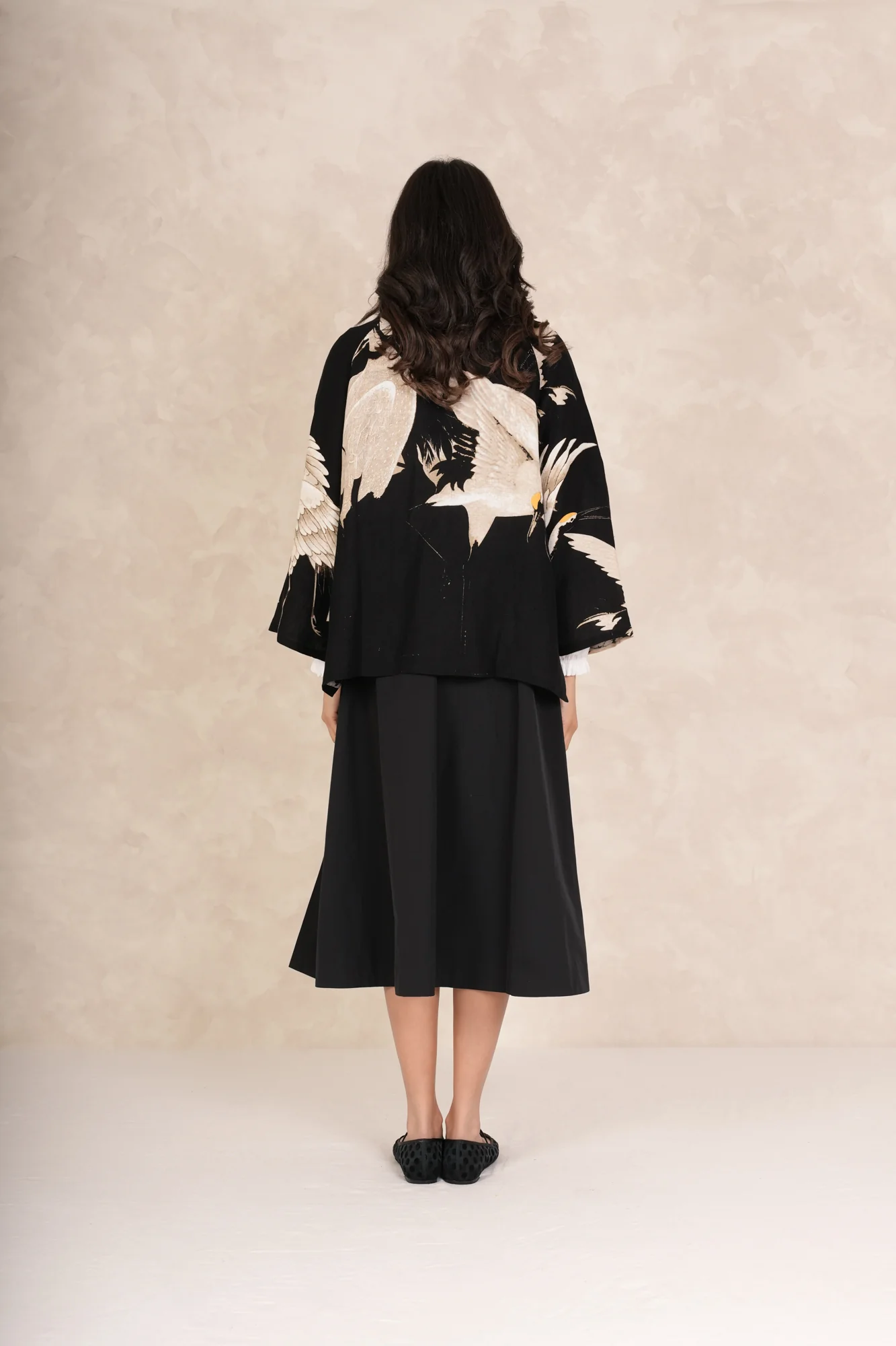 Stork Black Linen Jacket - Image 5