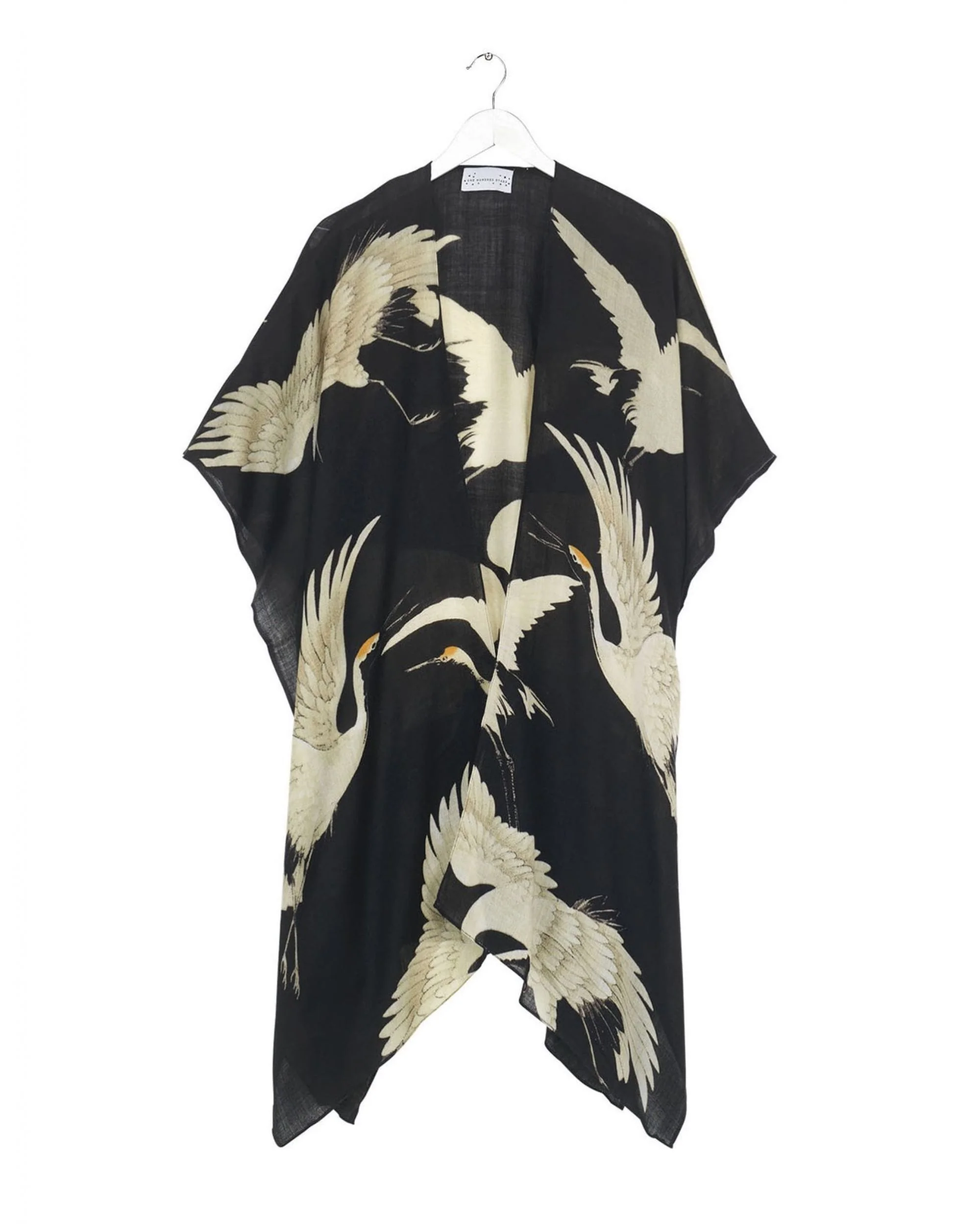 Stork Black Wool Throwover - Image 4