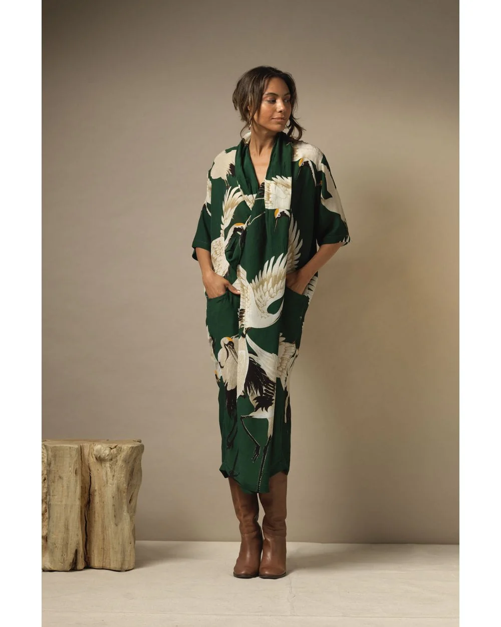 Stork Forest Rachel Dress - S/M