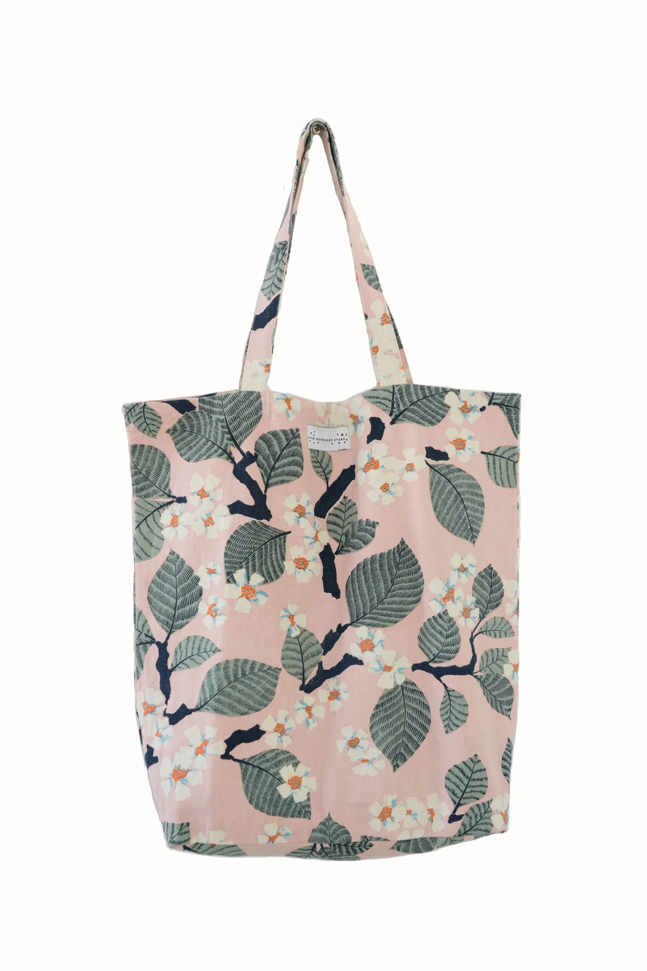 Tree Blossom Pink Canvas Bag