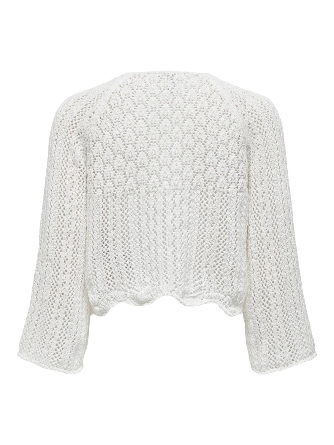 Cropped Knitted Pullover - Image 3