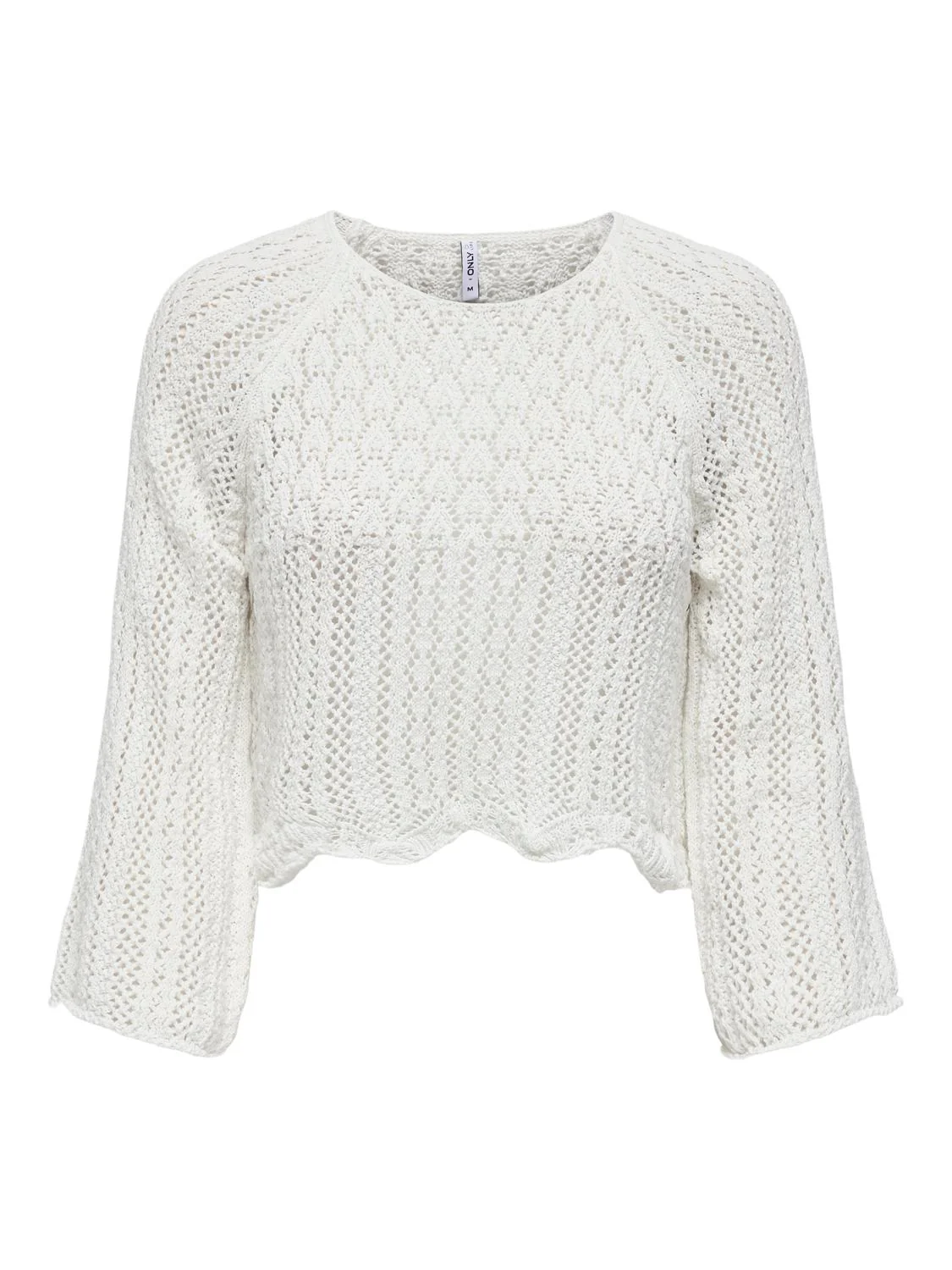 Cropped Knitted Pullover - Image 6